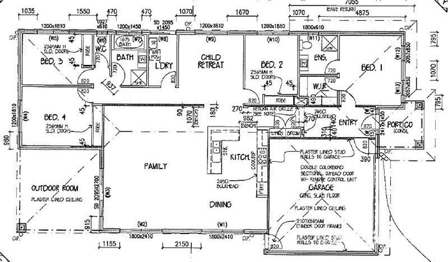 Floorplan of Homely house listing, 19 Bursaria Drive, Caroline Springs VIC 3023