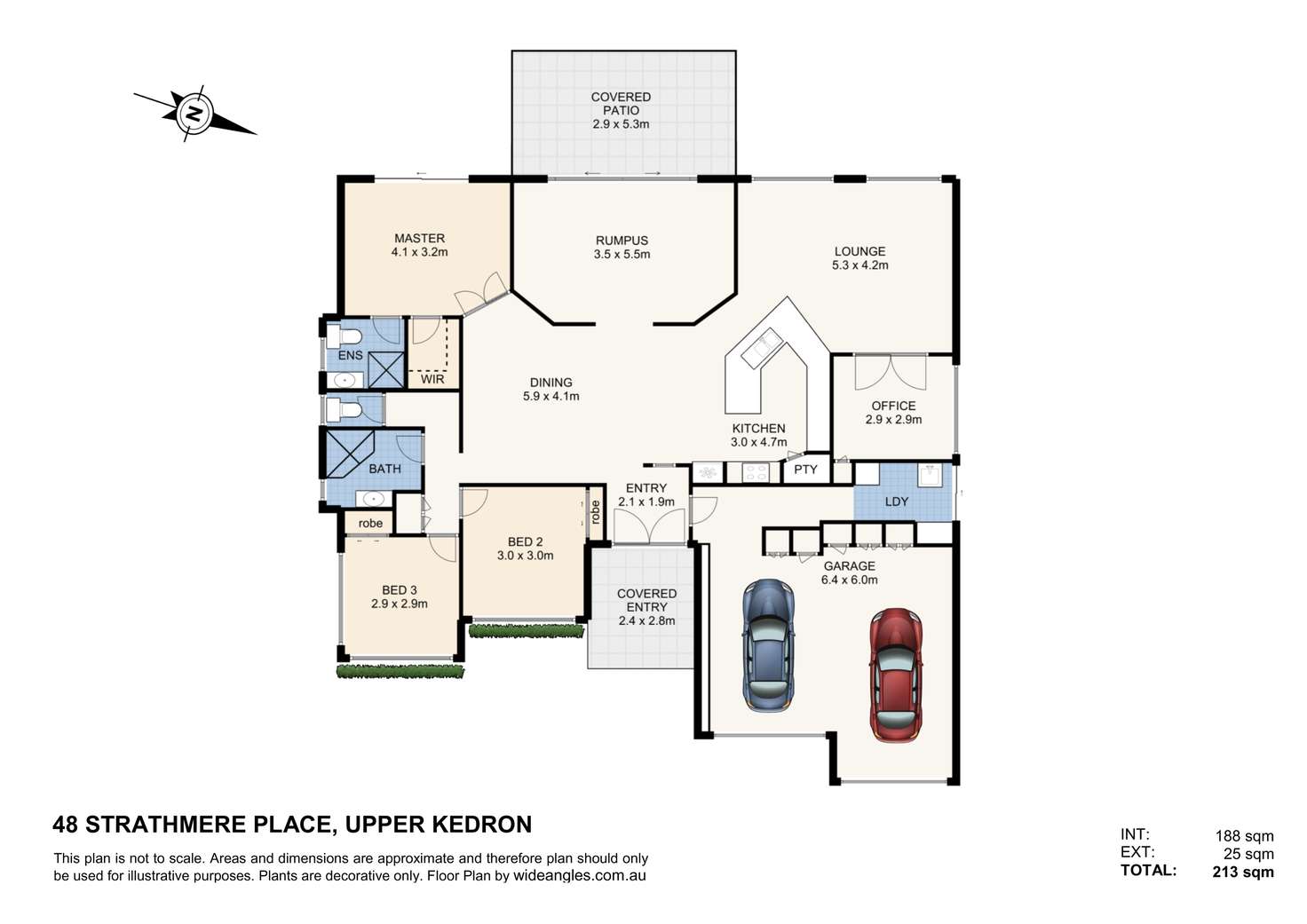 Floorplan of Homely house listing, 48 Strathmere Place, Upper Kedron QLD 4055