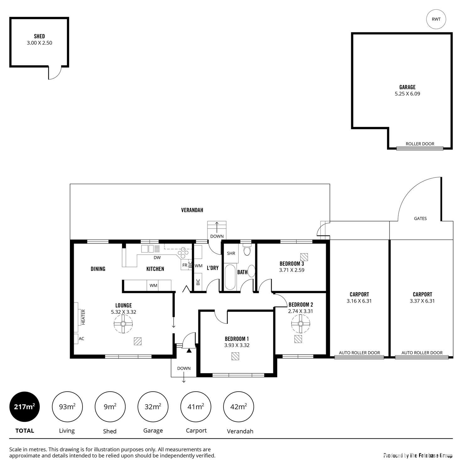 Floorplan of Homely house listing, 24 Opal Road, Morphett Vale SA 5162