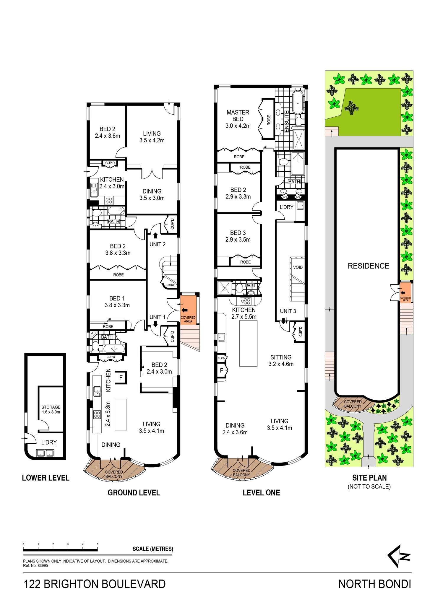 Floorplan of Homely blockOfUnits listing, 122 Brighton Boulevard, North Bondi NSW 2026