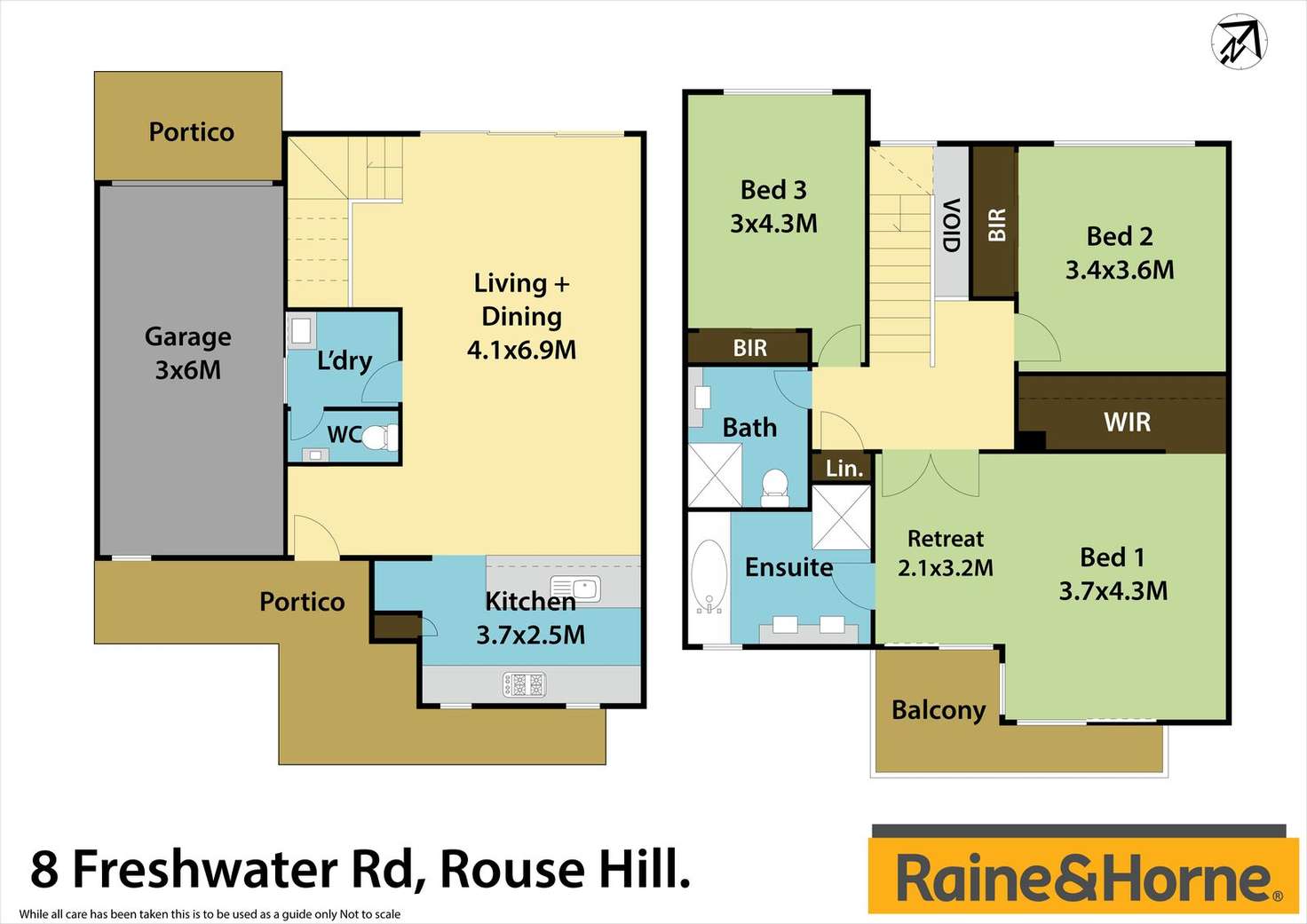 Floorplan of Homely house listing, 8 Freshwater Road, Rouse Hill NSW 2155