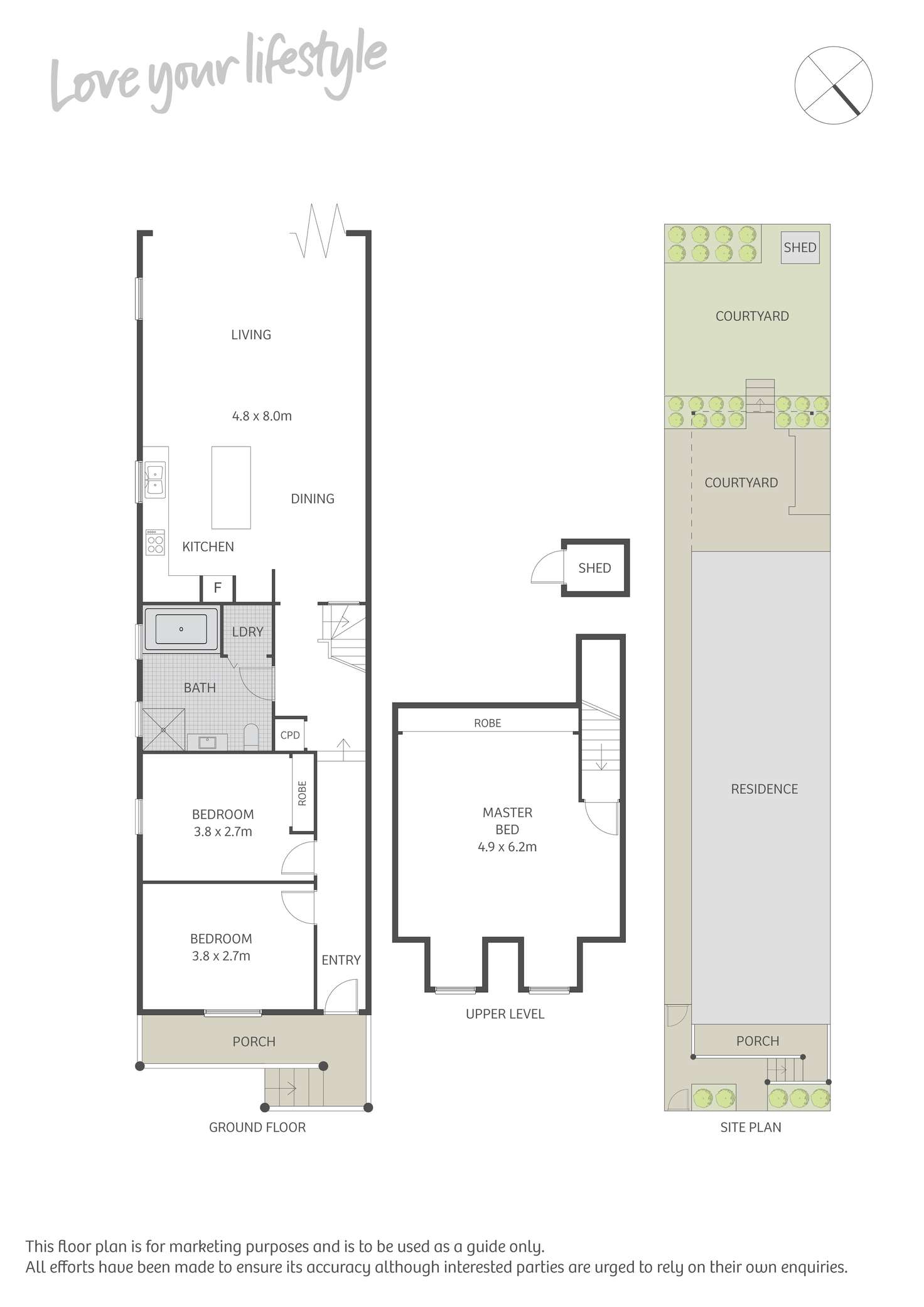 Floorplan of Homely house listing, 19 Bray Street, Erskineville NSW 2043