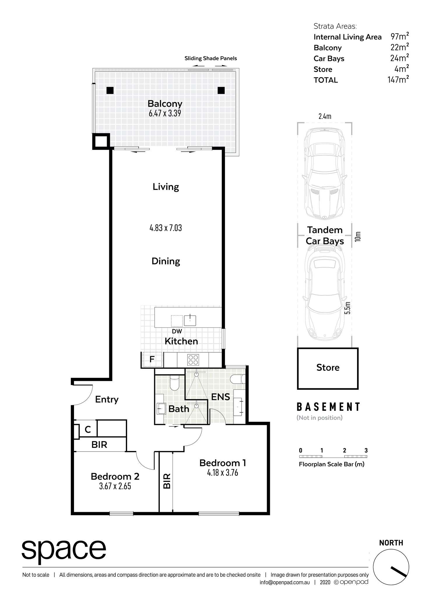 Floorplan of Homely apartment listing, 9/6 Tasker Place, North Fremantle WA 6159