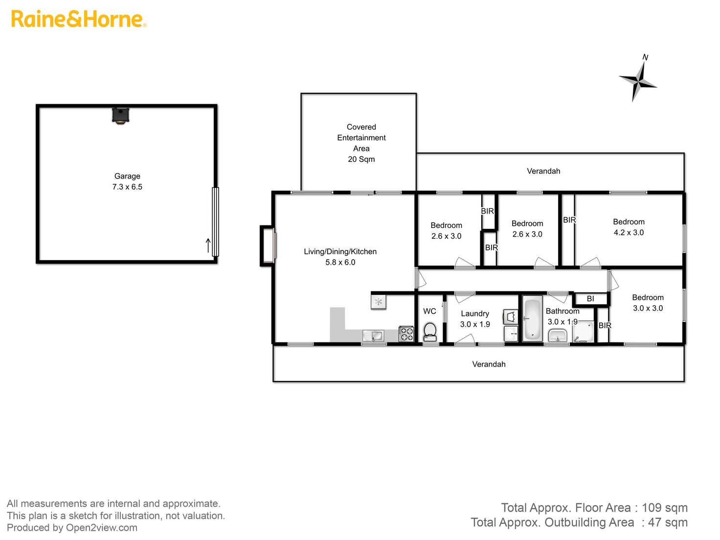 Floorplan of Homely house listing, 150 Downhams Road, Risdon Vale TAS 7016
