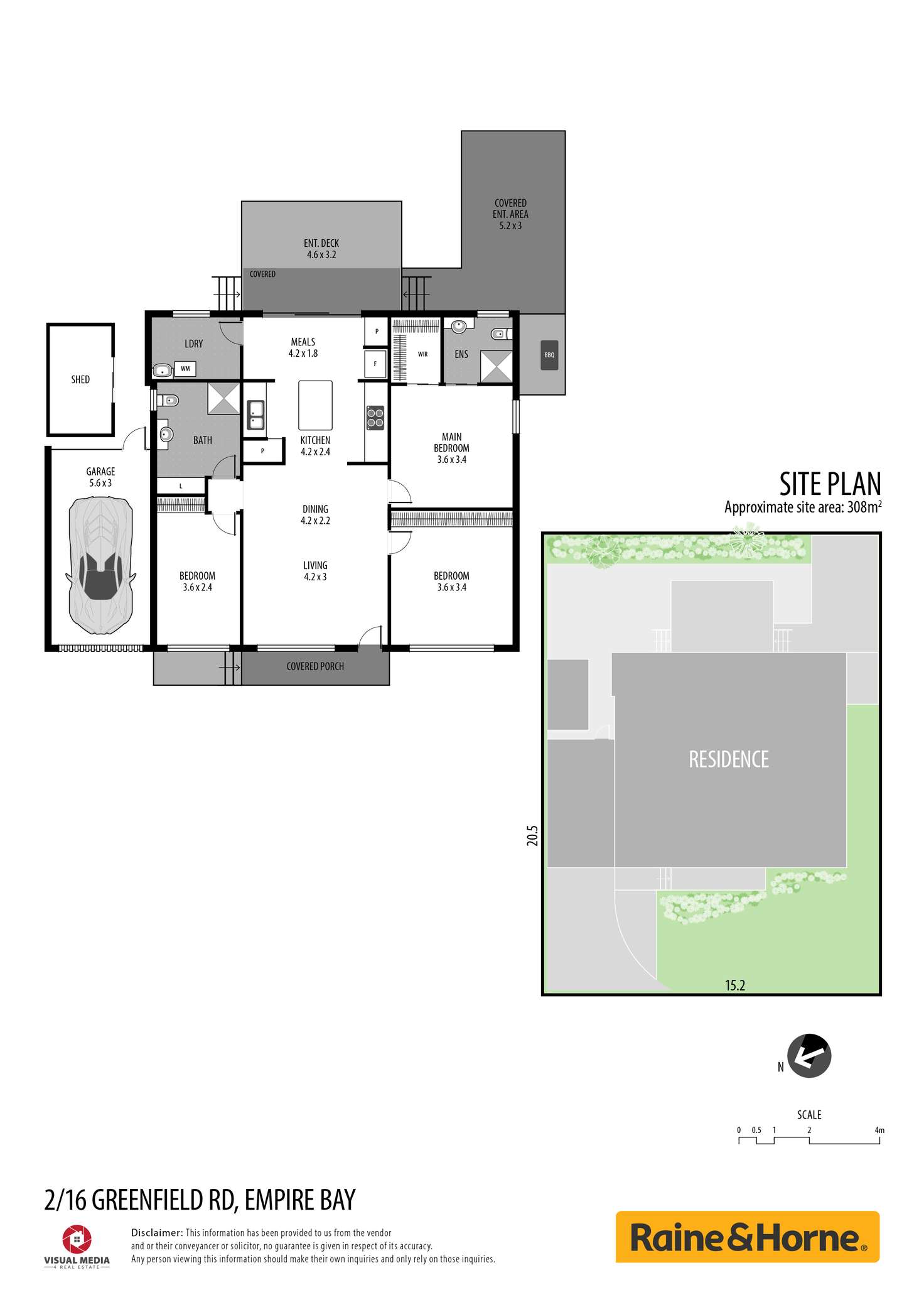 Floorplan of Homely house listing, 2/16 Greenfield Road, Empire Bay NSW 2257