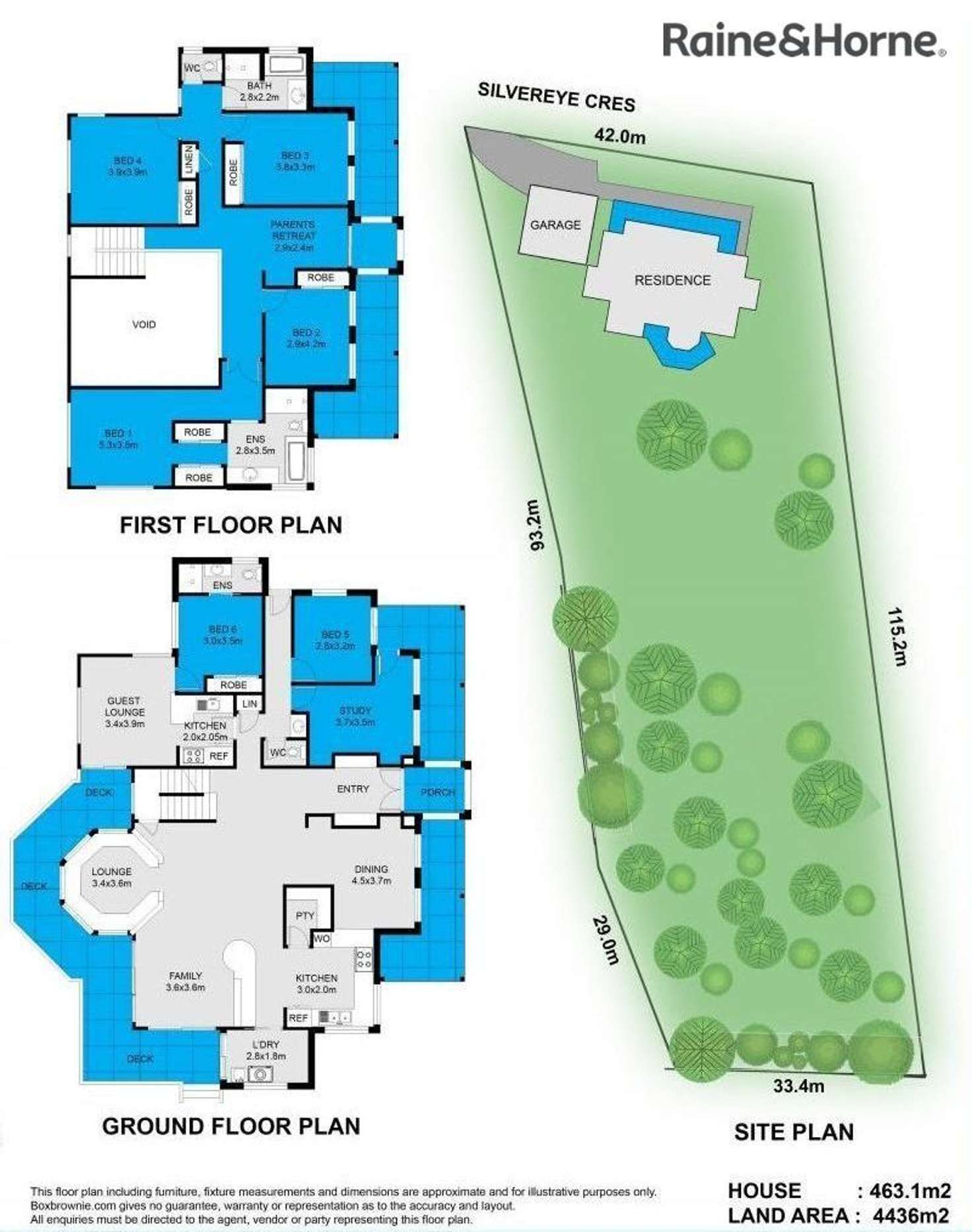 Floorplan of Homely house listing, 93-95 Silvereye Crescent, Greenbank QLD 4124