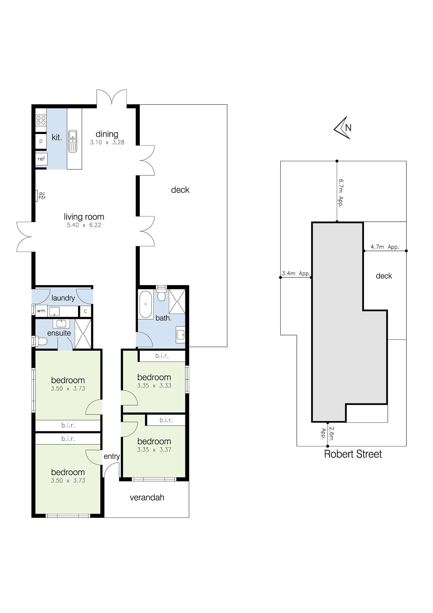 Floorplan of Homely house listing, 58 Robert Street, Spotswood VIC 3015