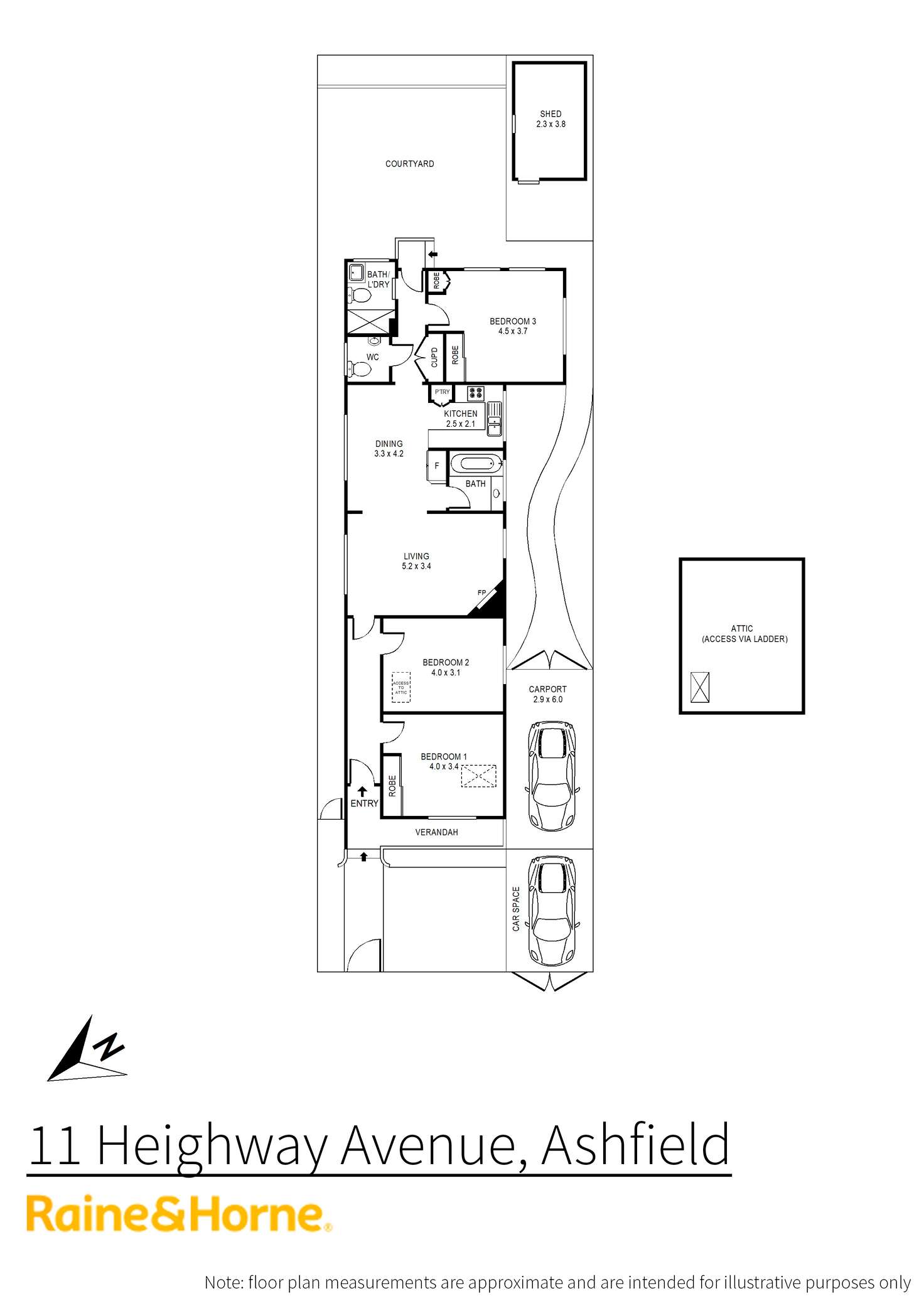 Floorplan of Homely house listing, 11 Heighway Ave, Ashfield NSW 2131