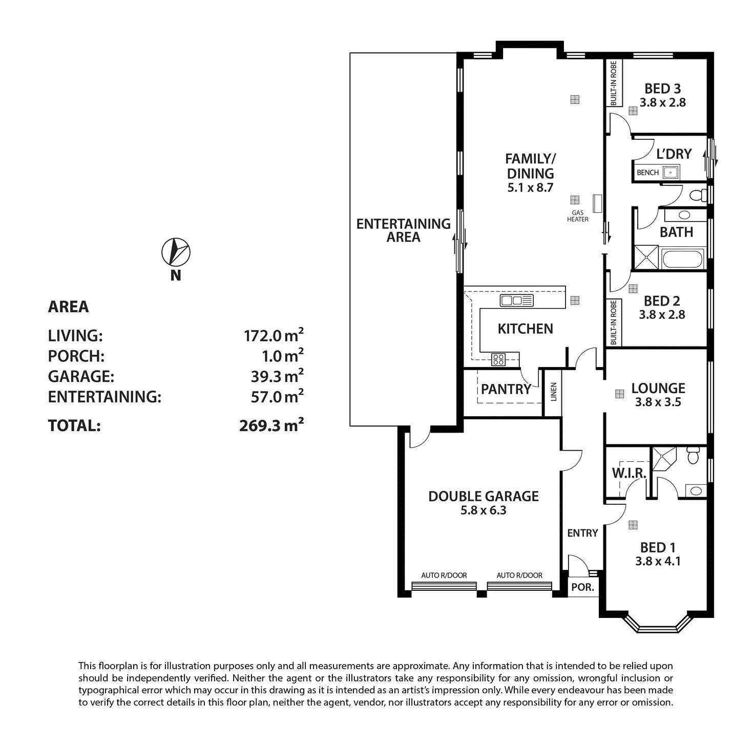 Floorplan of Homely house listing, 10 Cobb & Co Court, Strathalbyn SA 5255