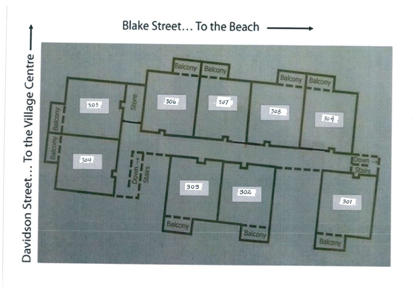 Floorplan of Homely unit listing, 305/9-11 Blake Street (Coral Apartments), Port Douglas QLD 4877