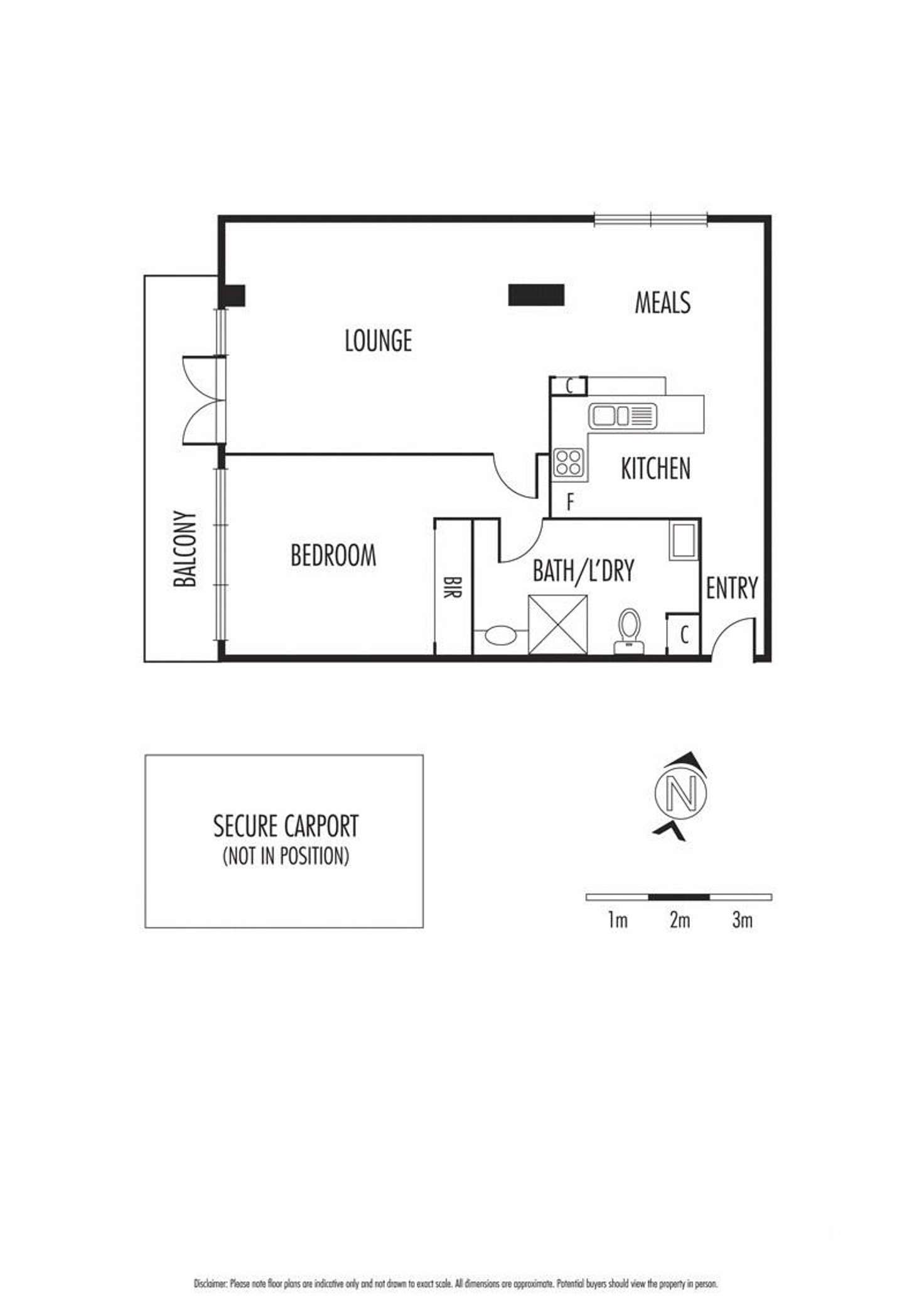 Floorplan of Homely apartment listing, 6/12 Acland Street, St Kilda VIC 3182