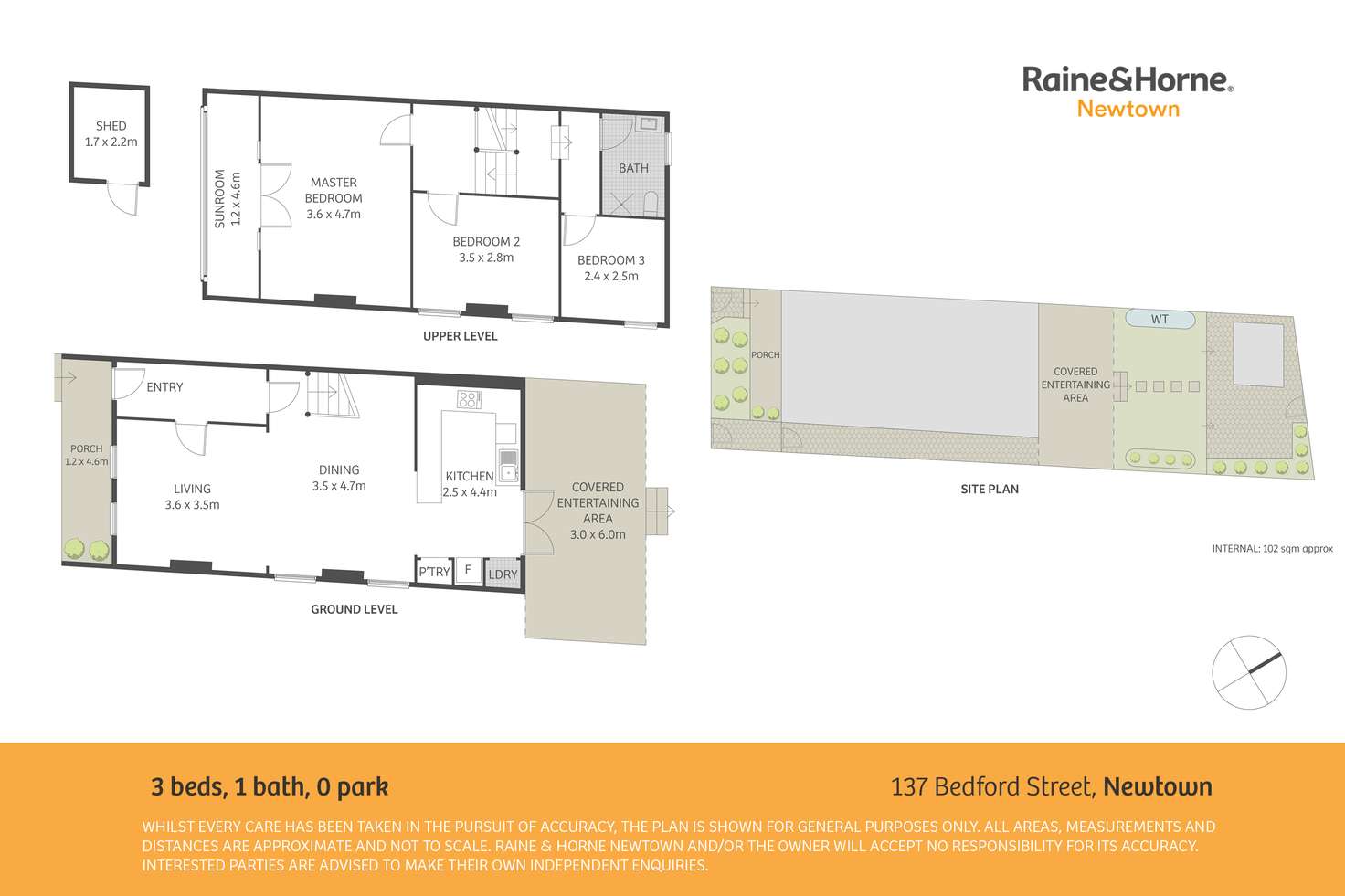 Floorplan of Homely house listing, 137 Bedford Street, Newtown NSW 2042