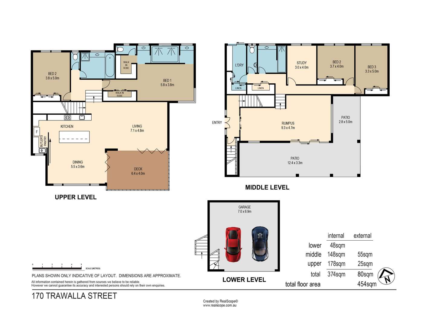 Floorplan of Homely house listing, 170 Trawalla Street, The Gap QLD 4061