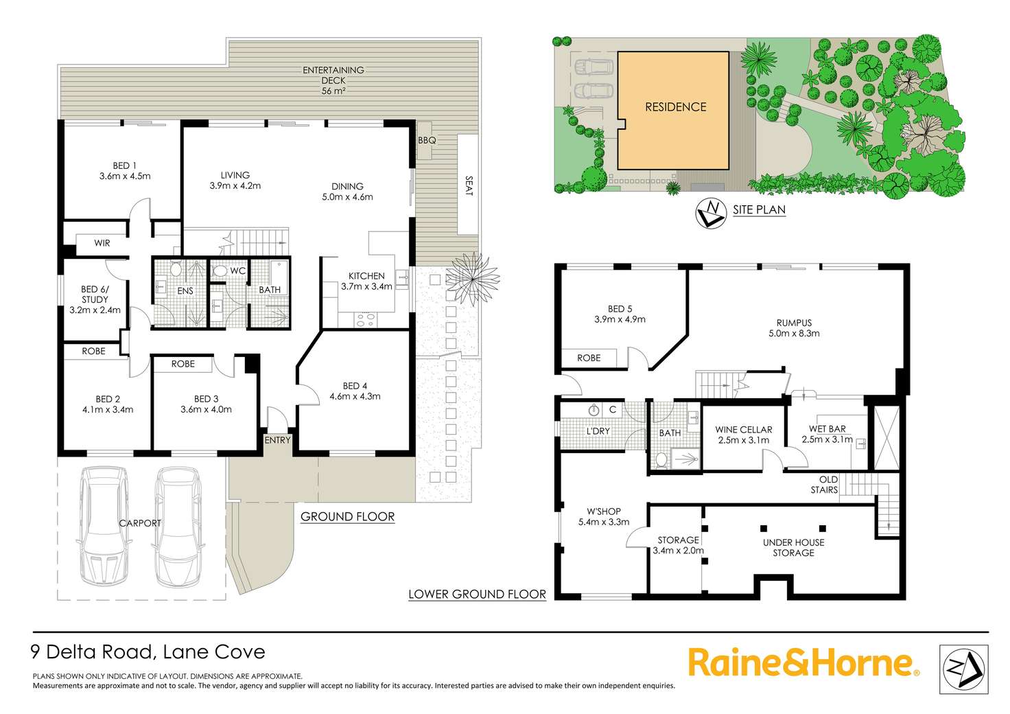 Floorplan of Homely house listing, 9 Delta Road, Lane Cove NSW 2066