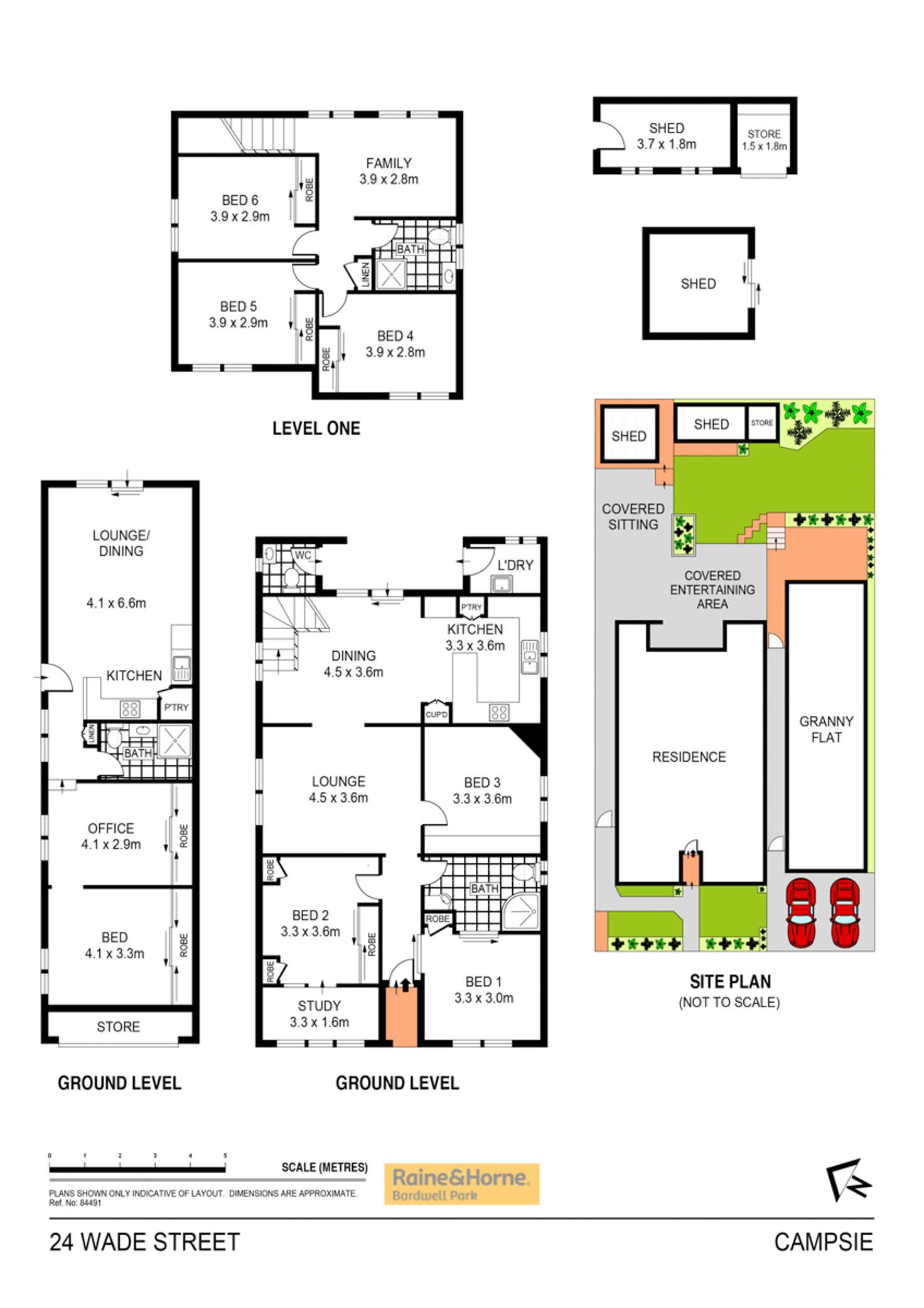 Floorplan of Homely house listing, 24 Wade Street, Campsie NSW 2194