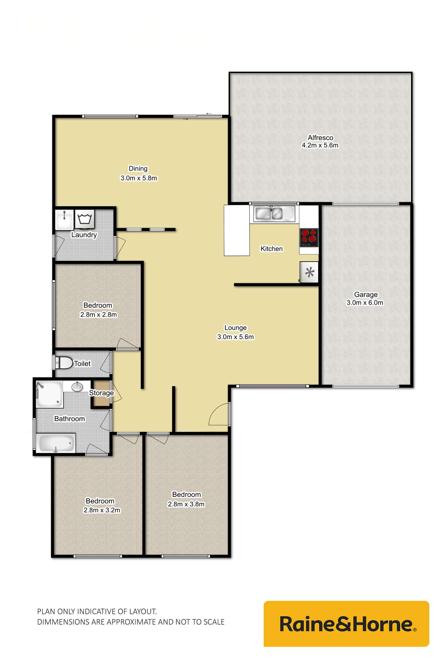 Floorplan of Homely house listing, 49 Tamworth Crescent, Hoxton Park NSW 2171