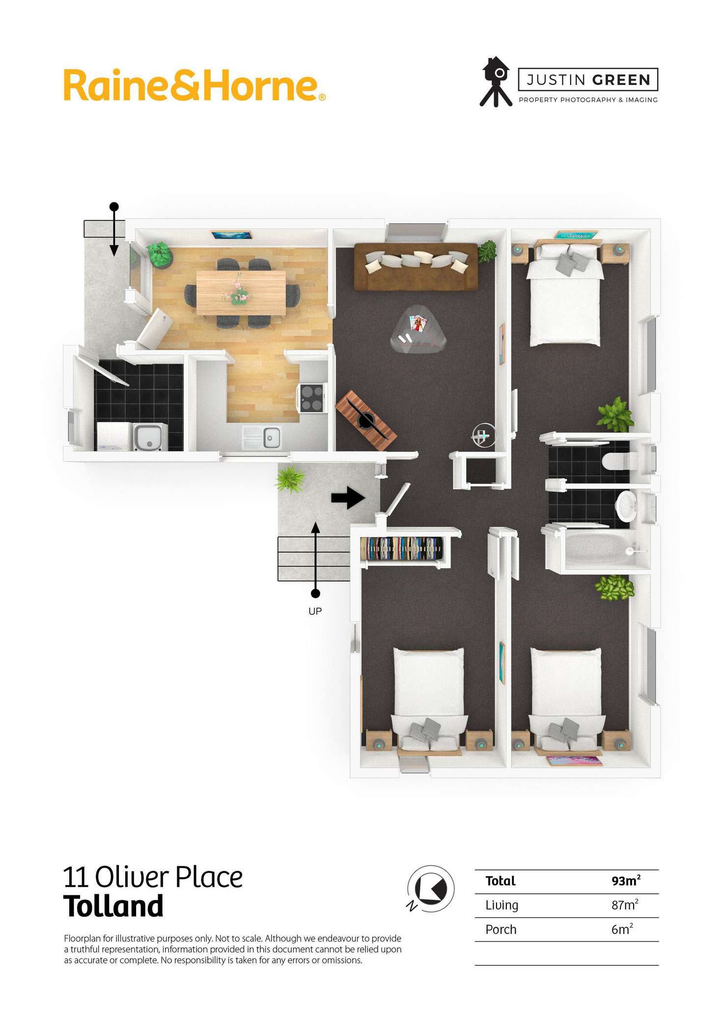 Floorplan of Homely house listing, 11 Oliver Place, Tolland NSW 2650