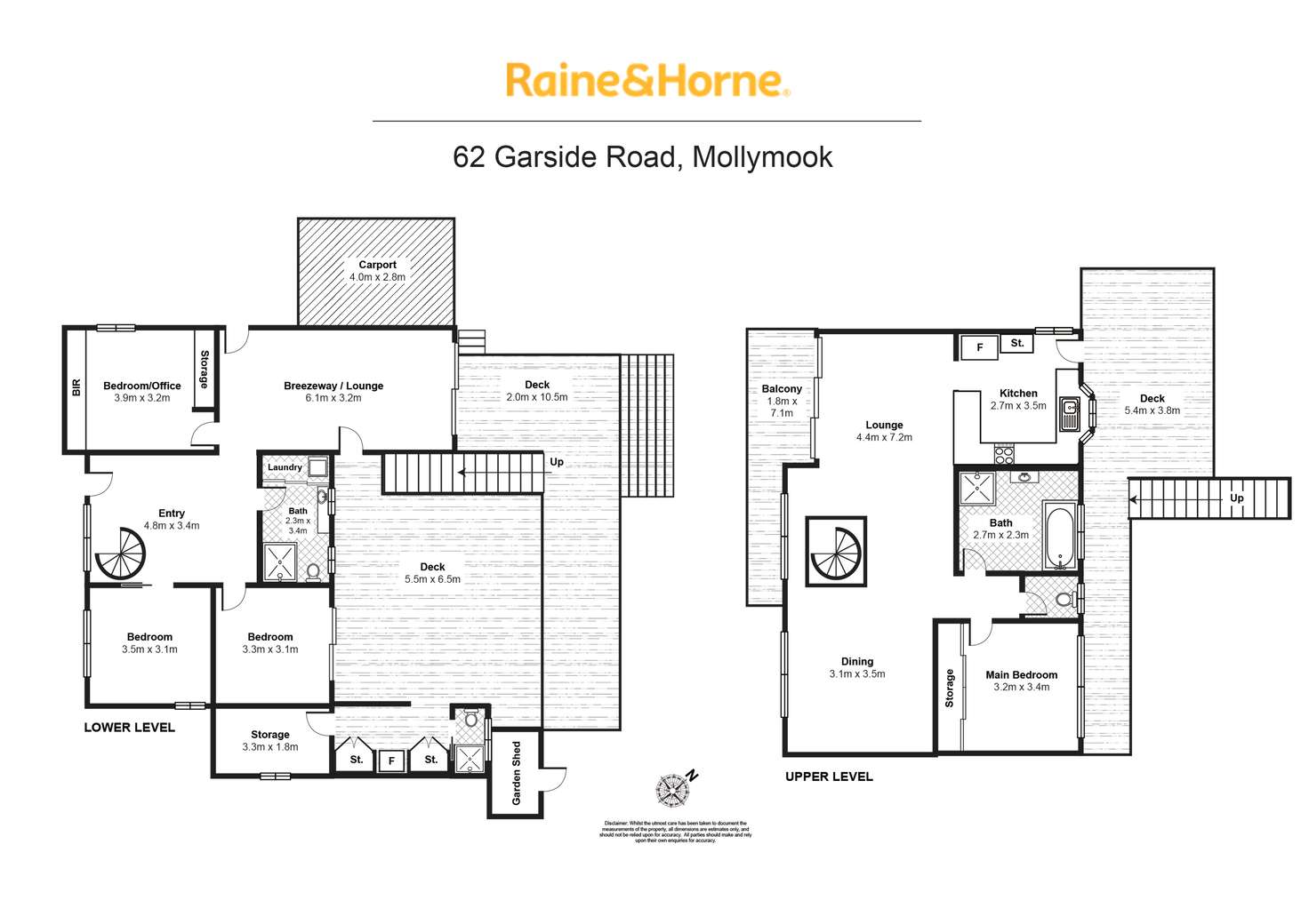Floorplan of Homely house listing, 62 Garside Road, Mollymook Beach NSW 2539