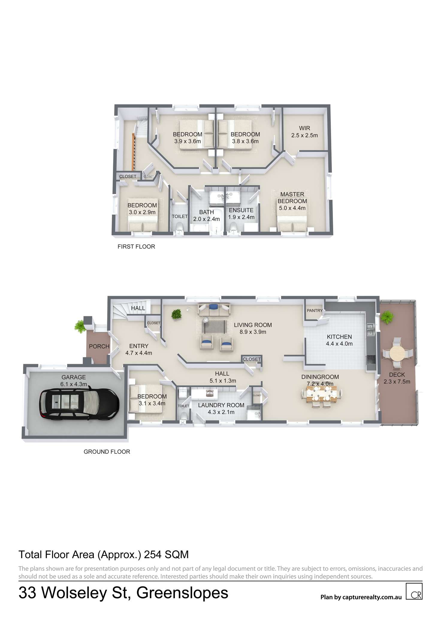 Floorplan of Homely house listing, 33 Wolseley Street, Woolloongabba QLD 4102