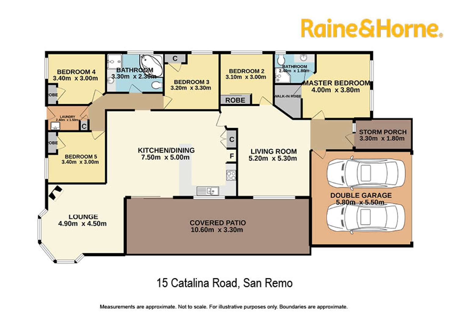 Floorplan of Homely house listing, 15 CATALINA RD, San Remo NSW 2262