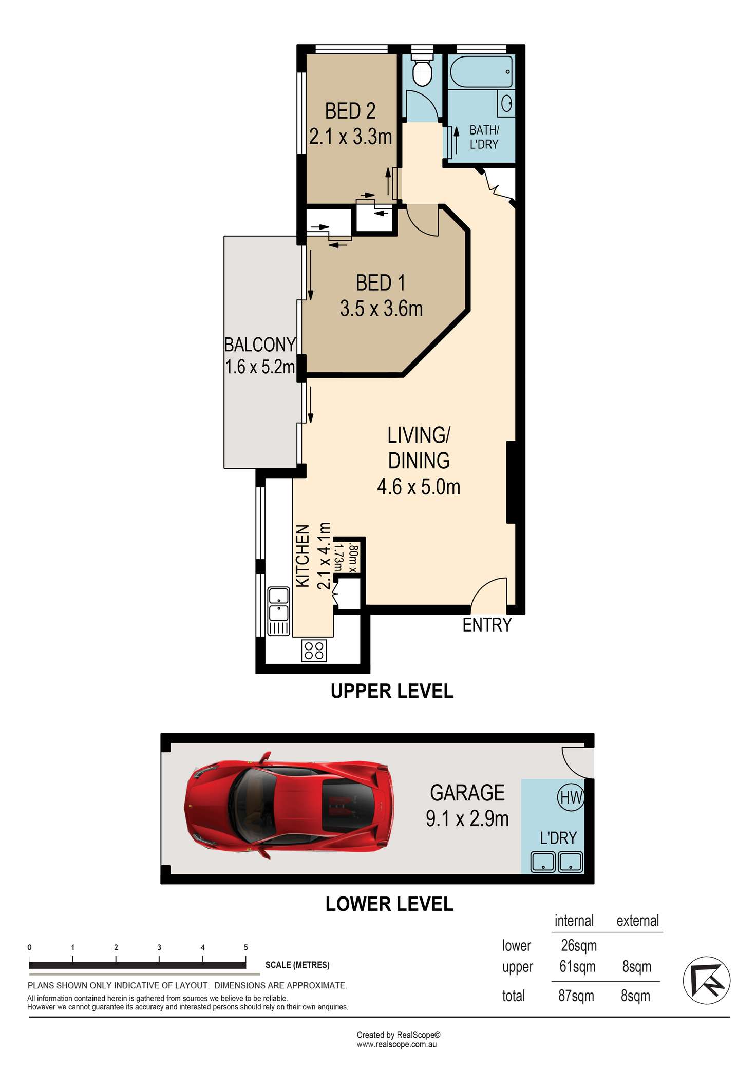 Floorplan of Homely unit listing, 3/17 Kingsford Street, Auchenflower QLD 4066