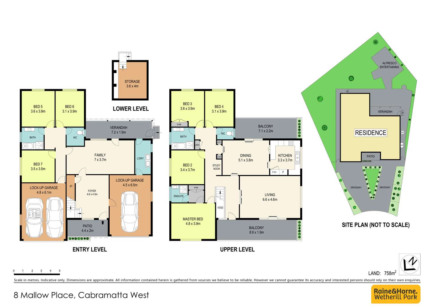 Floorplan of Homely house listing, 8 Mallow Place, Cabramatta West NSW 2166
