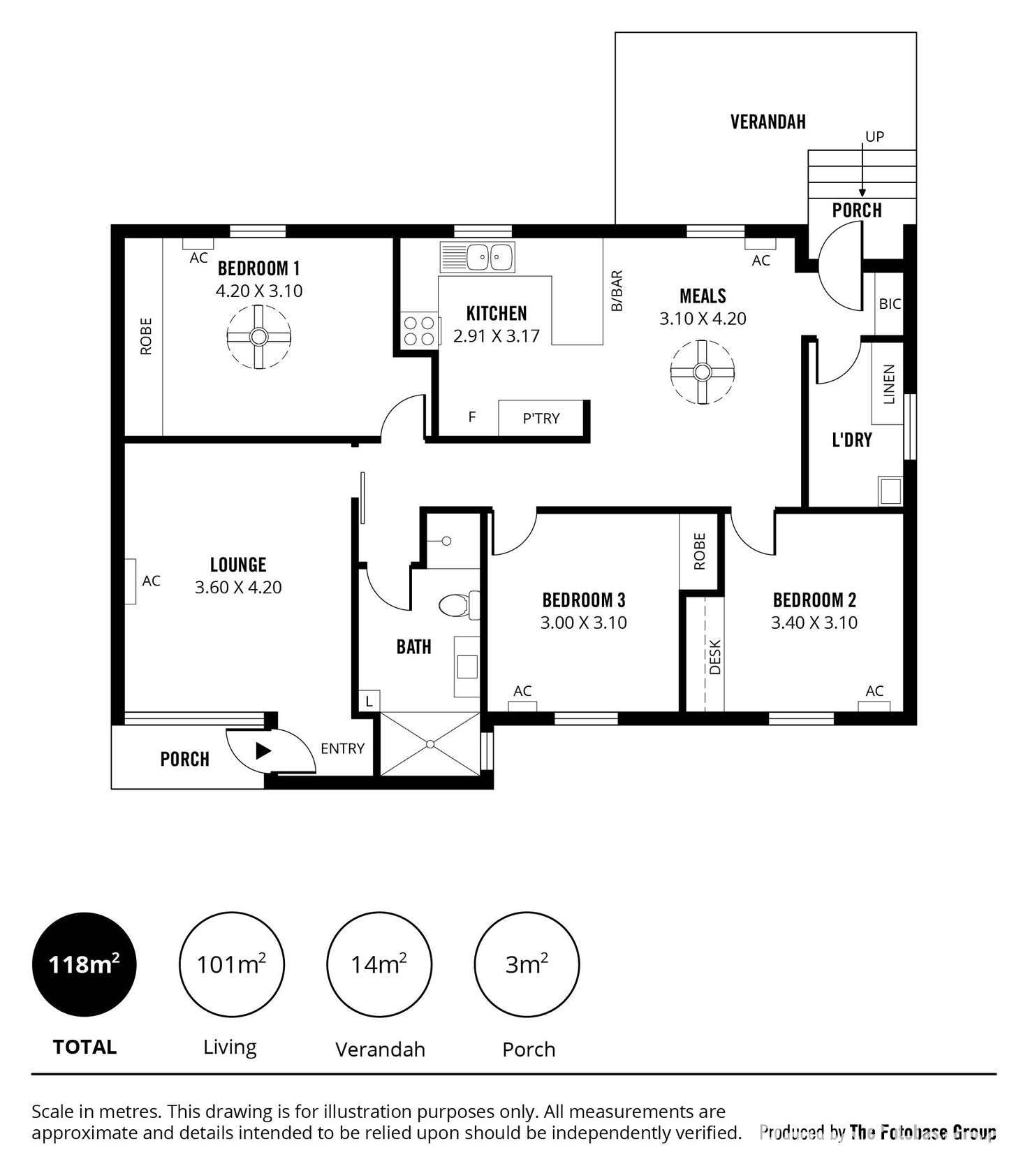 Floorplan of Homely house listing, 32 Kenneth Road, Morphett Vale SA 5162