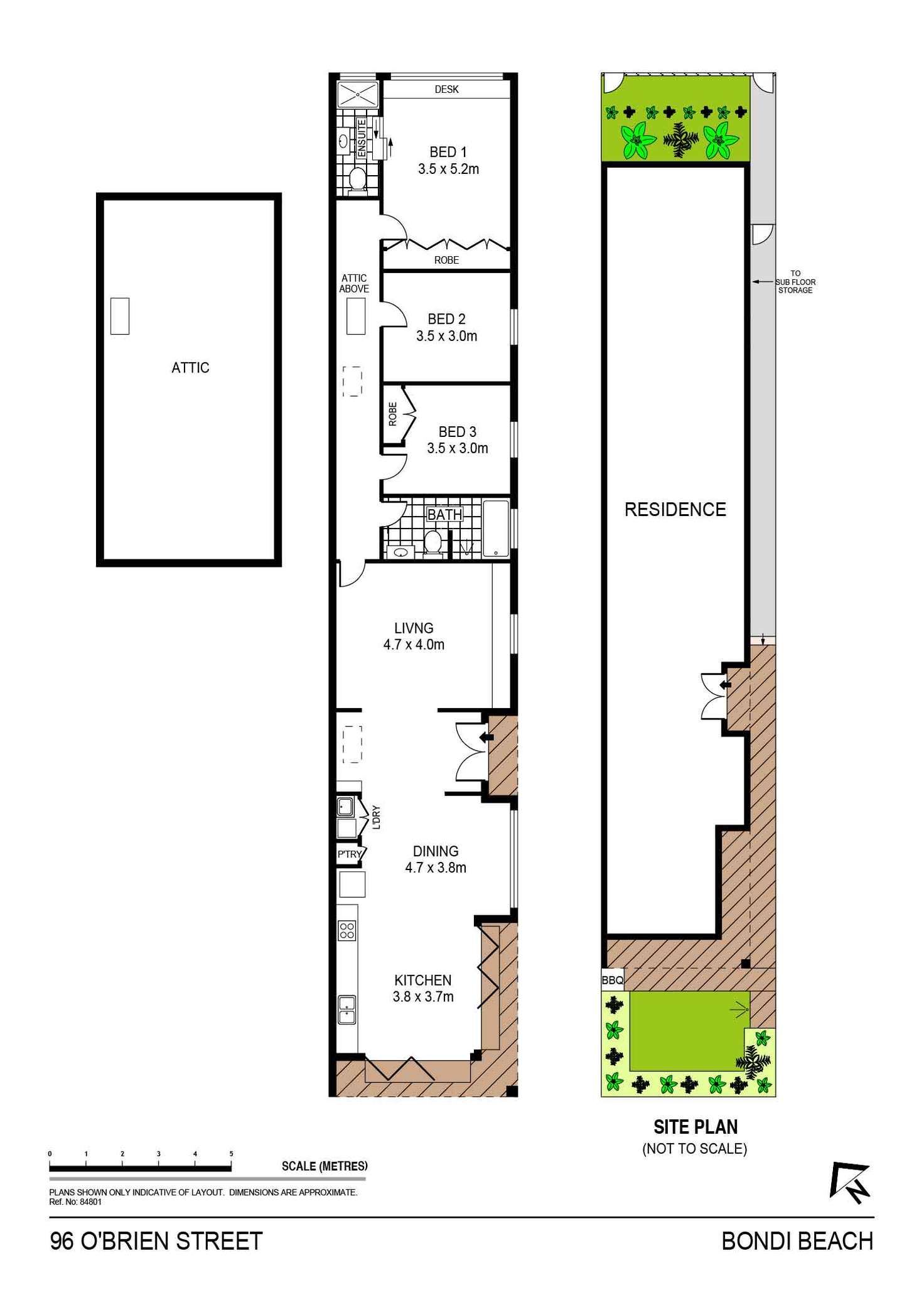 Floorplan of Homely house listing, 96 O'Brien Street, Bondi Beach NSW 2026