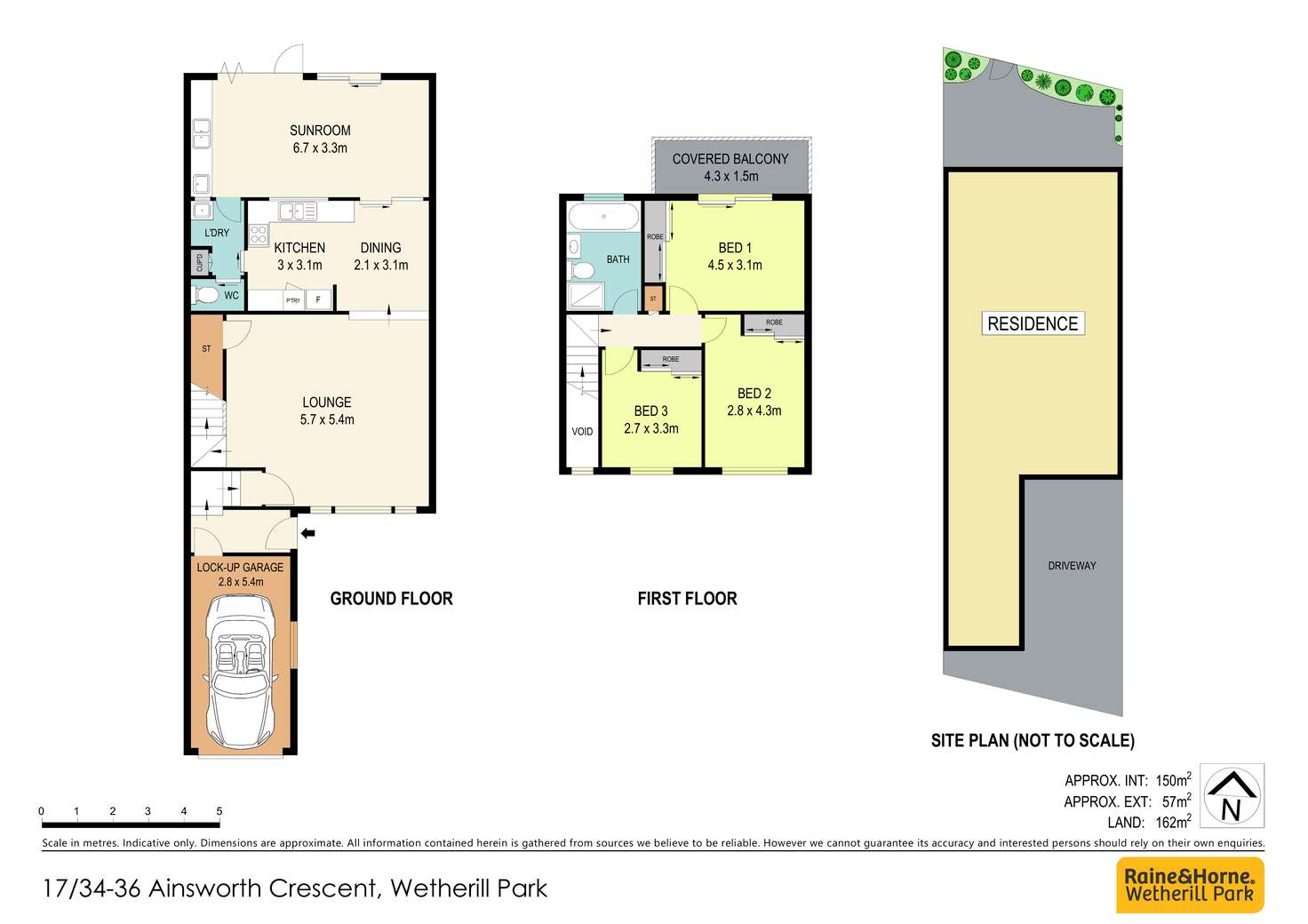 Floorplan of Homely townhouse listing, 17/34-36 Ainsworth Crescent, Wetherill Park NSW 2164