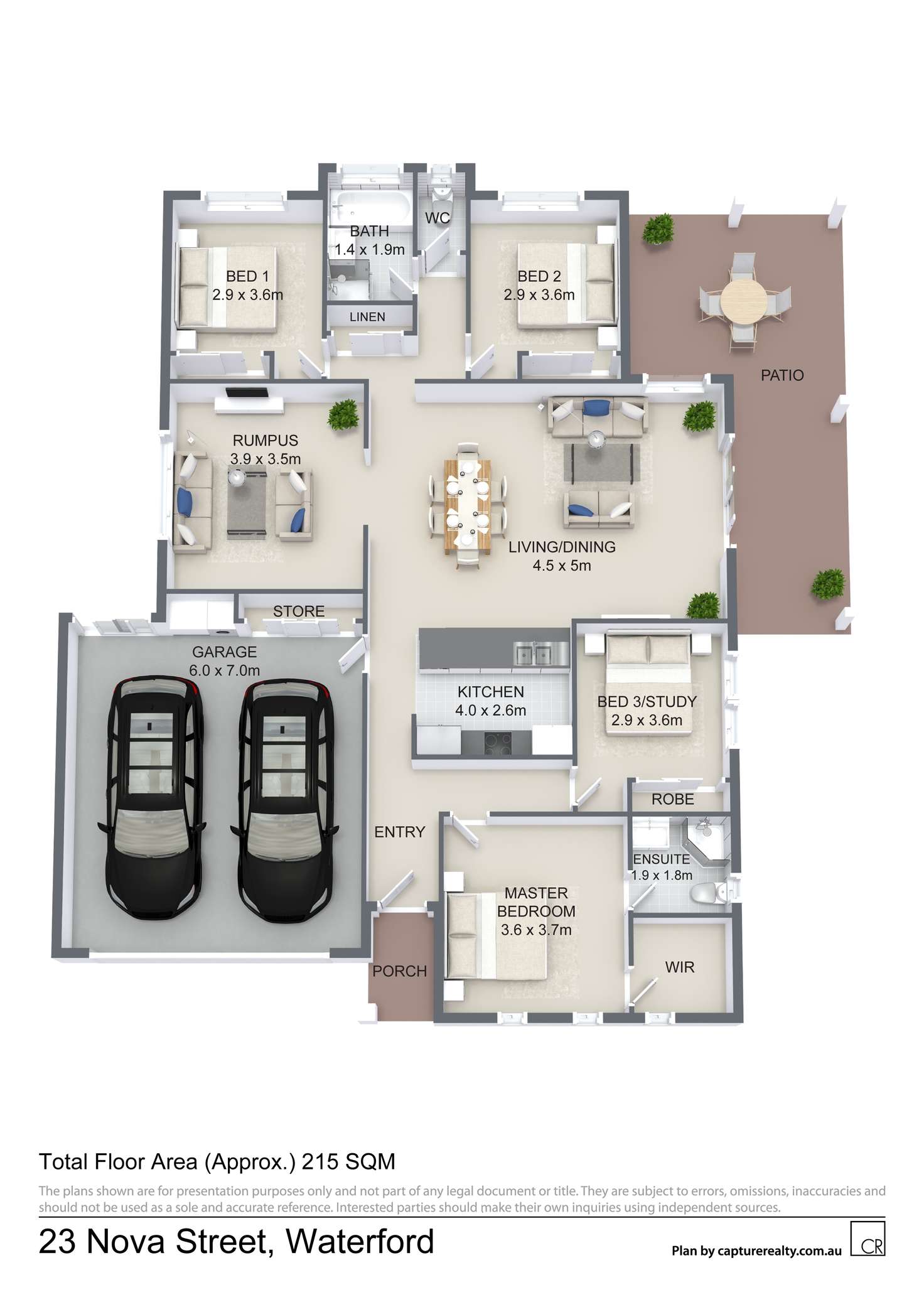 Floorplan of Homely house listing, 23 Nova Street, Waterford QLD 4133