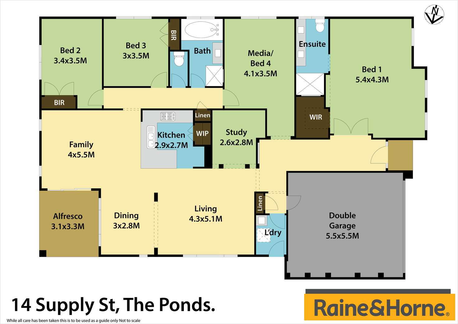 Floorplan of Homely house listing, 14 Supply Street, The Ponds NSW 2769