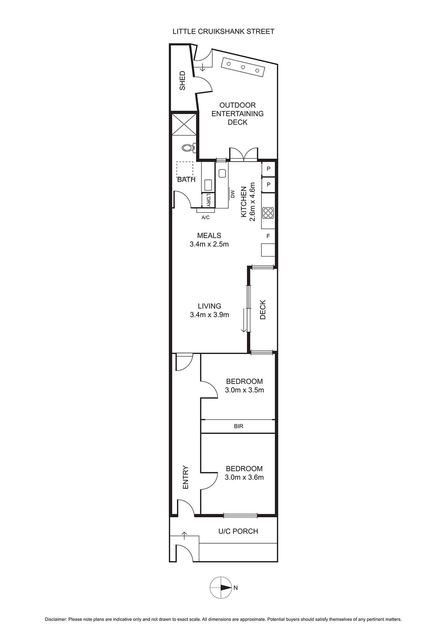 Floorplan of Homely house listing, 137 Pickles Street, Port Melbourne VIC 3207