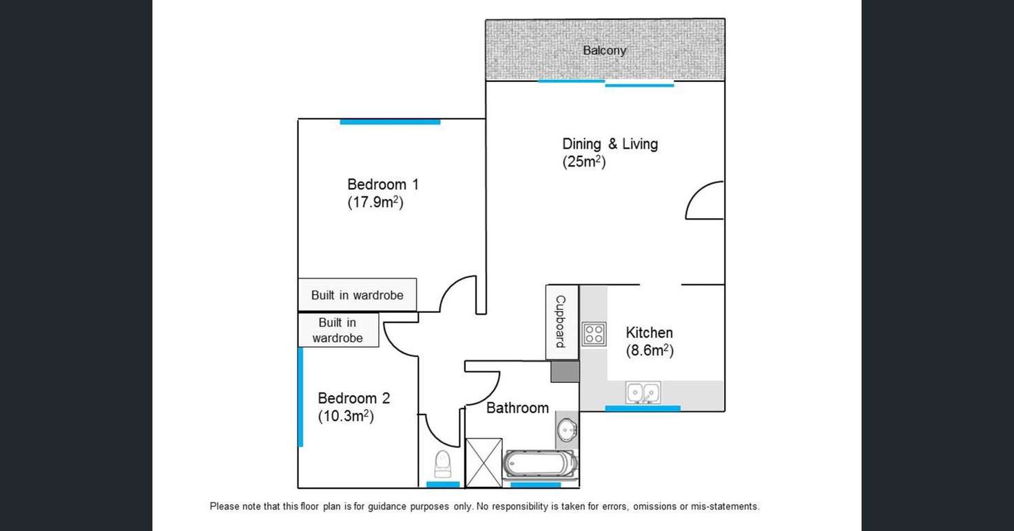 Floorplan of Homely unit listing, 6/179 Sir Fred Schonell Drive, St Lucia QLD 4067