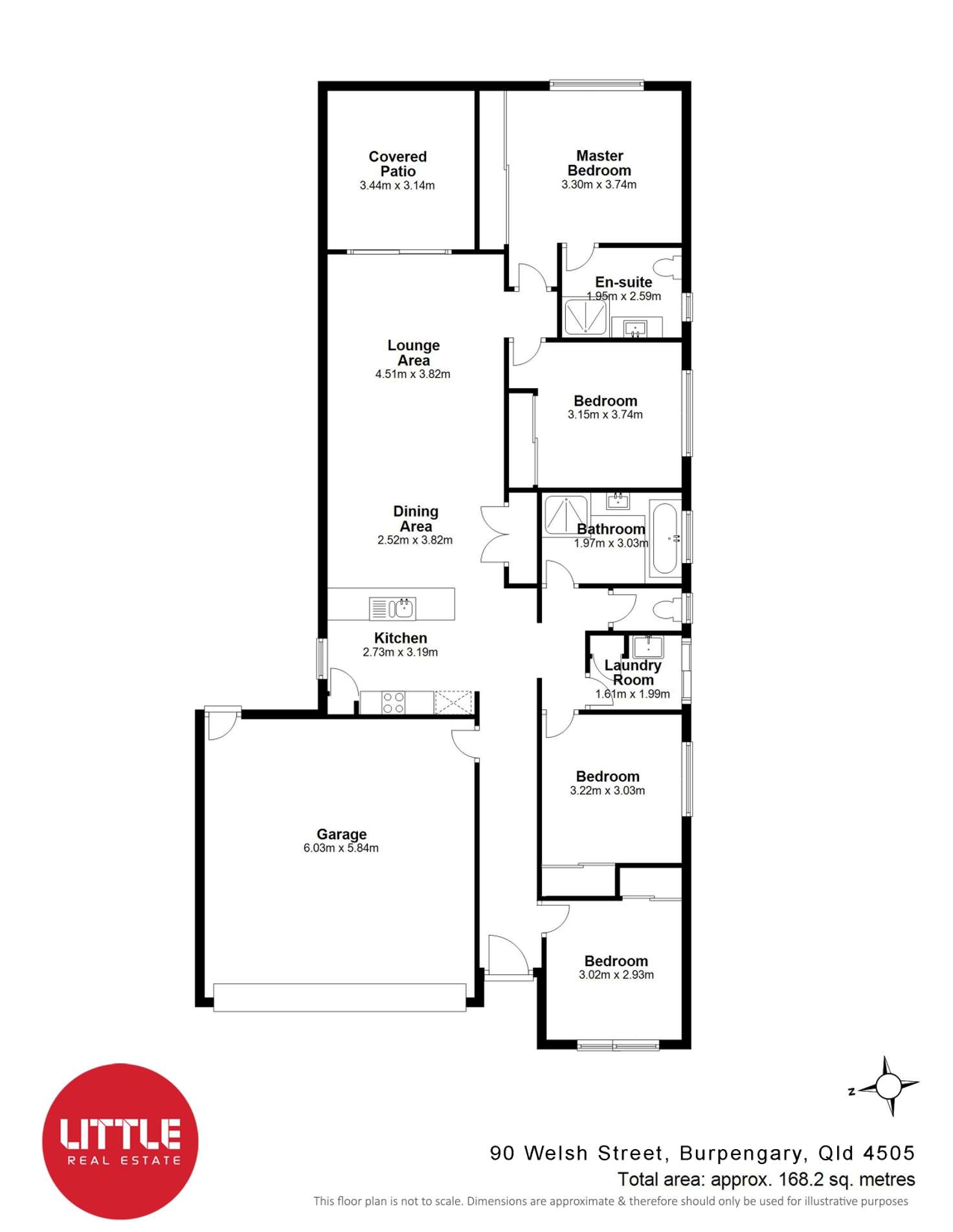 Floorplan of Homely house listing, 90 Welsh Street, Burpengary QLD 4505