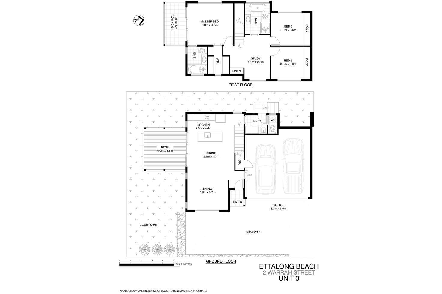 Floorplan of Homely townhouse listing, 3/2 Warrah Street, Ettalong Beach NSW 2257