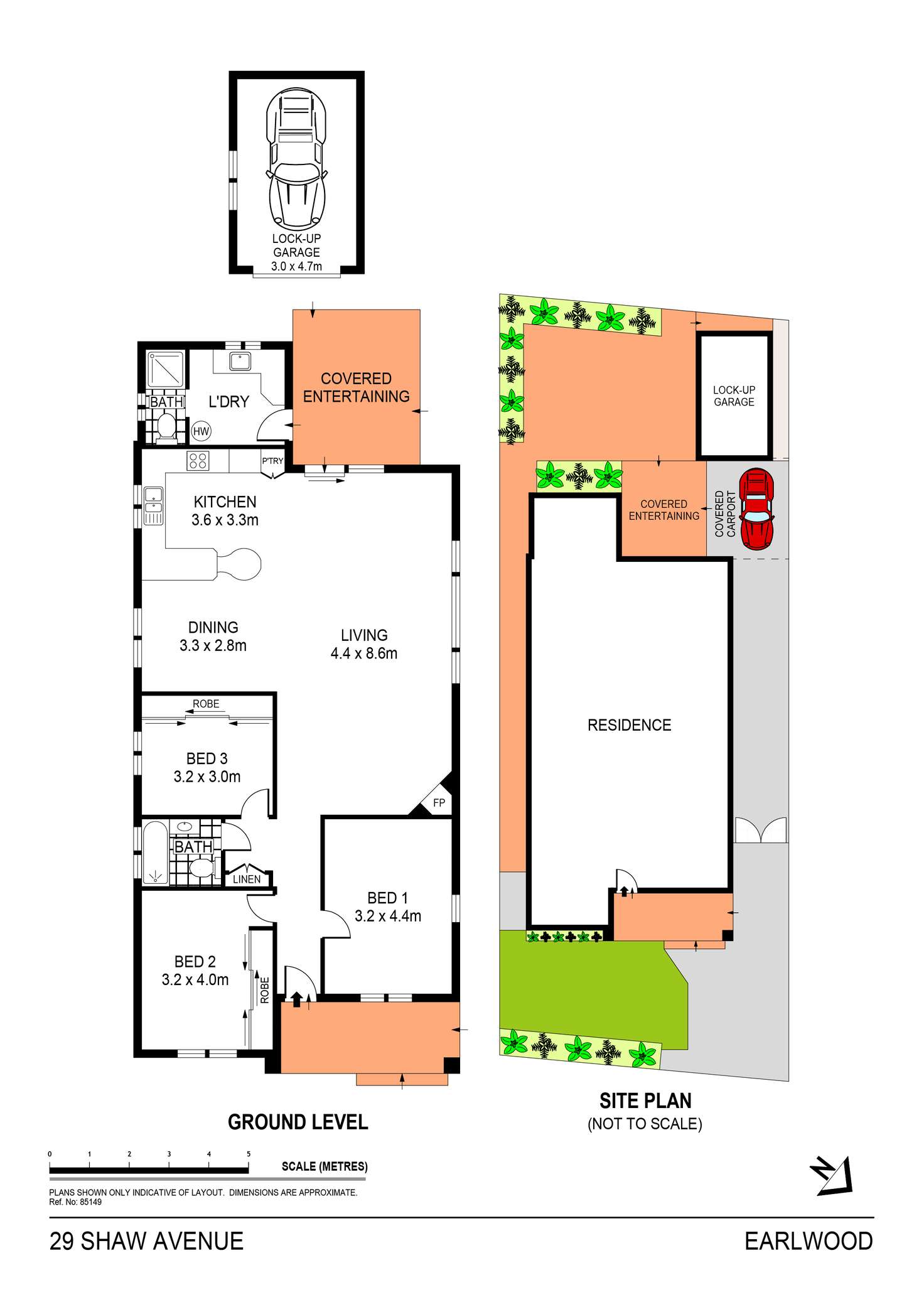 Floorplan of Homely house listing, 29 Shaw Avenue, Earlwood NSW 2206