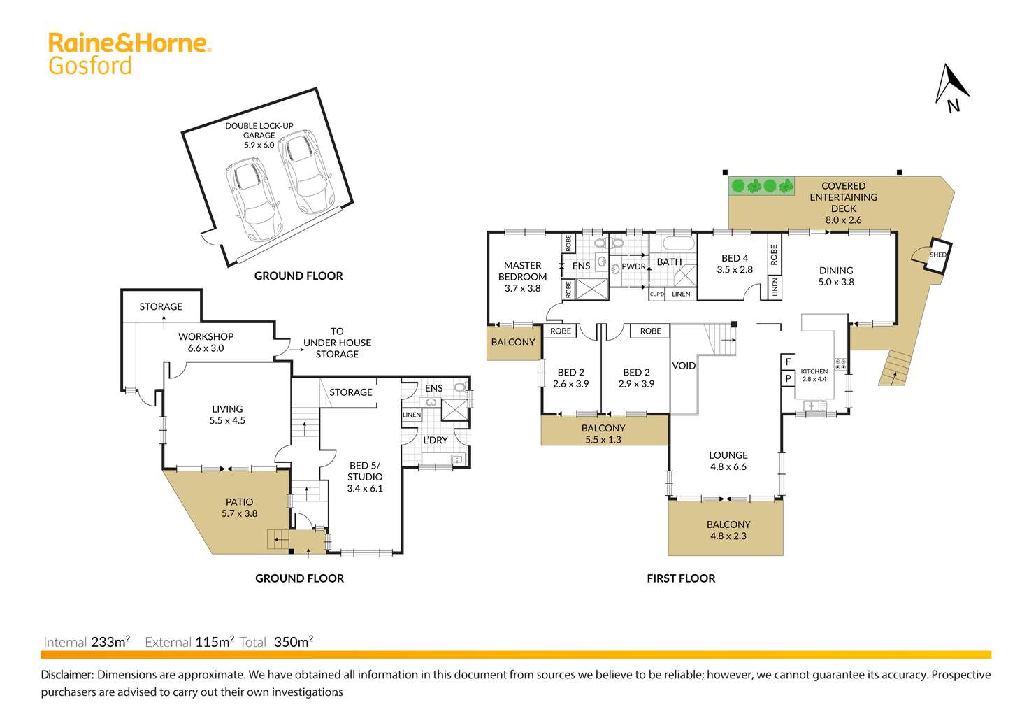 Floorplan of Homely house listing, 28A Lushington Street, East Gosford NSW 2250