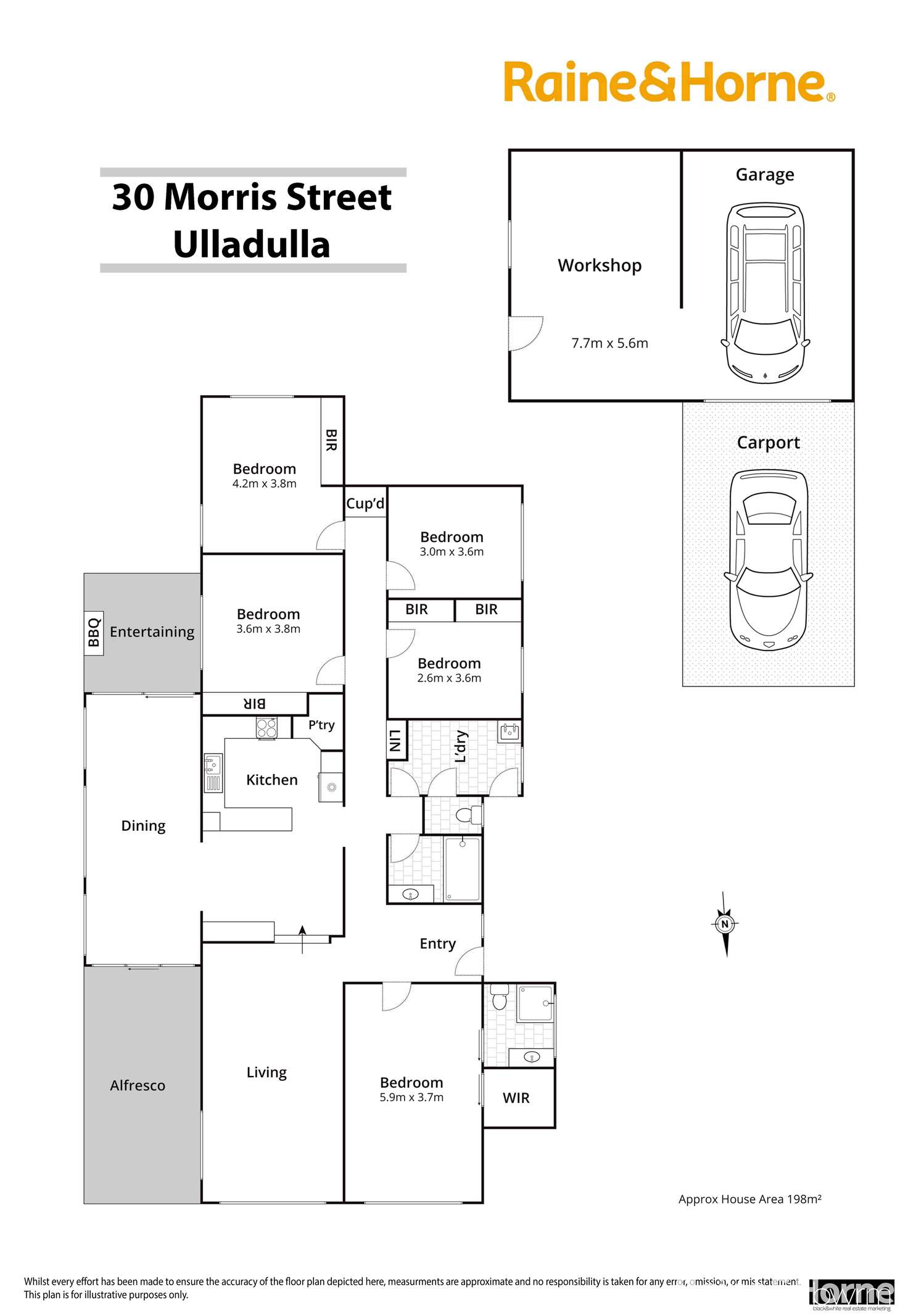 Floorplan of Homely house listing, 30 Morris Street, Ulladulla NSW 2539