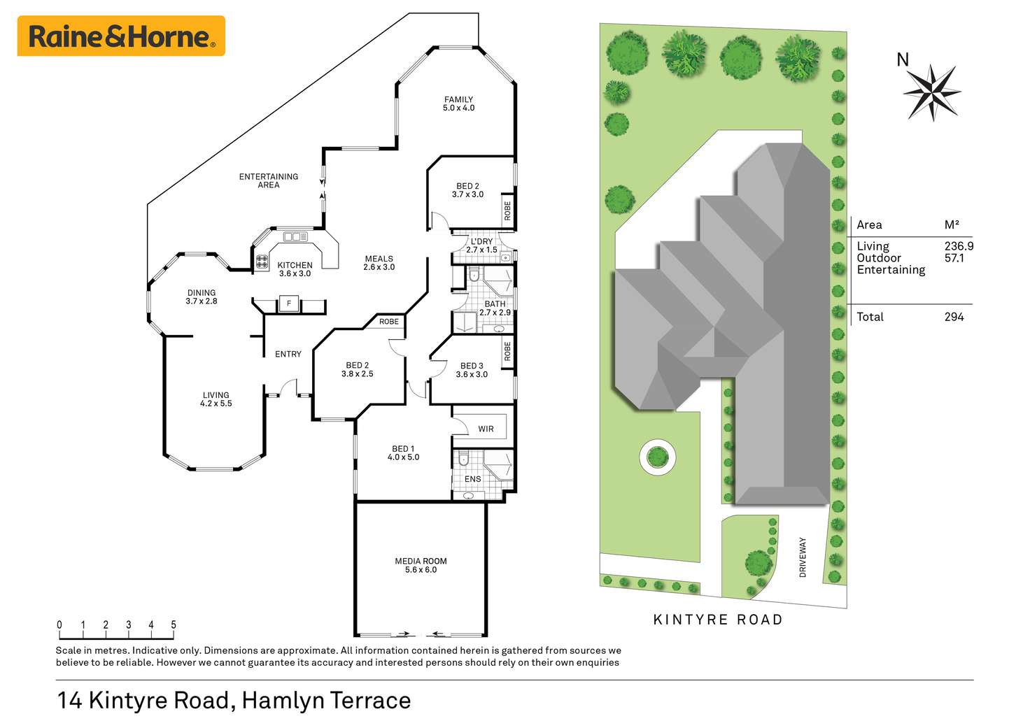 Floorplan of Homely house listing, 14 Kintyre Road, Hamlyn Terrace NSW 2259