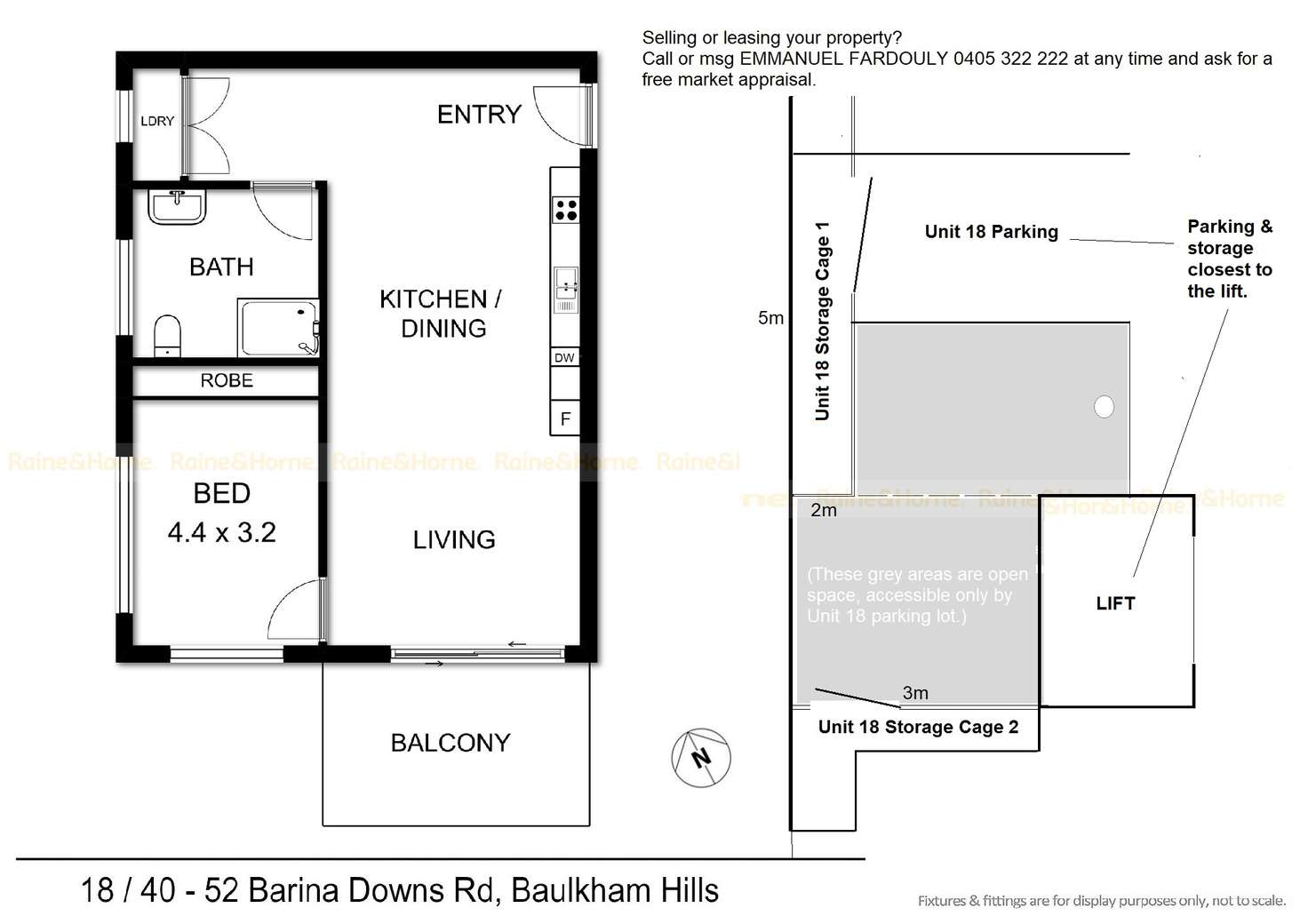 Floorplan of Homely apartment listing, 18/40-52 Barina Downs Road, Norwest NSW 2153