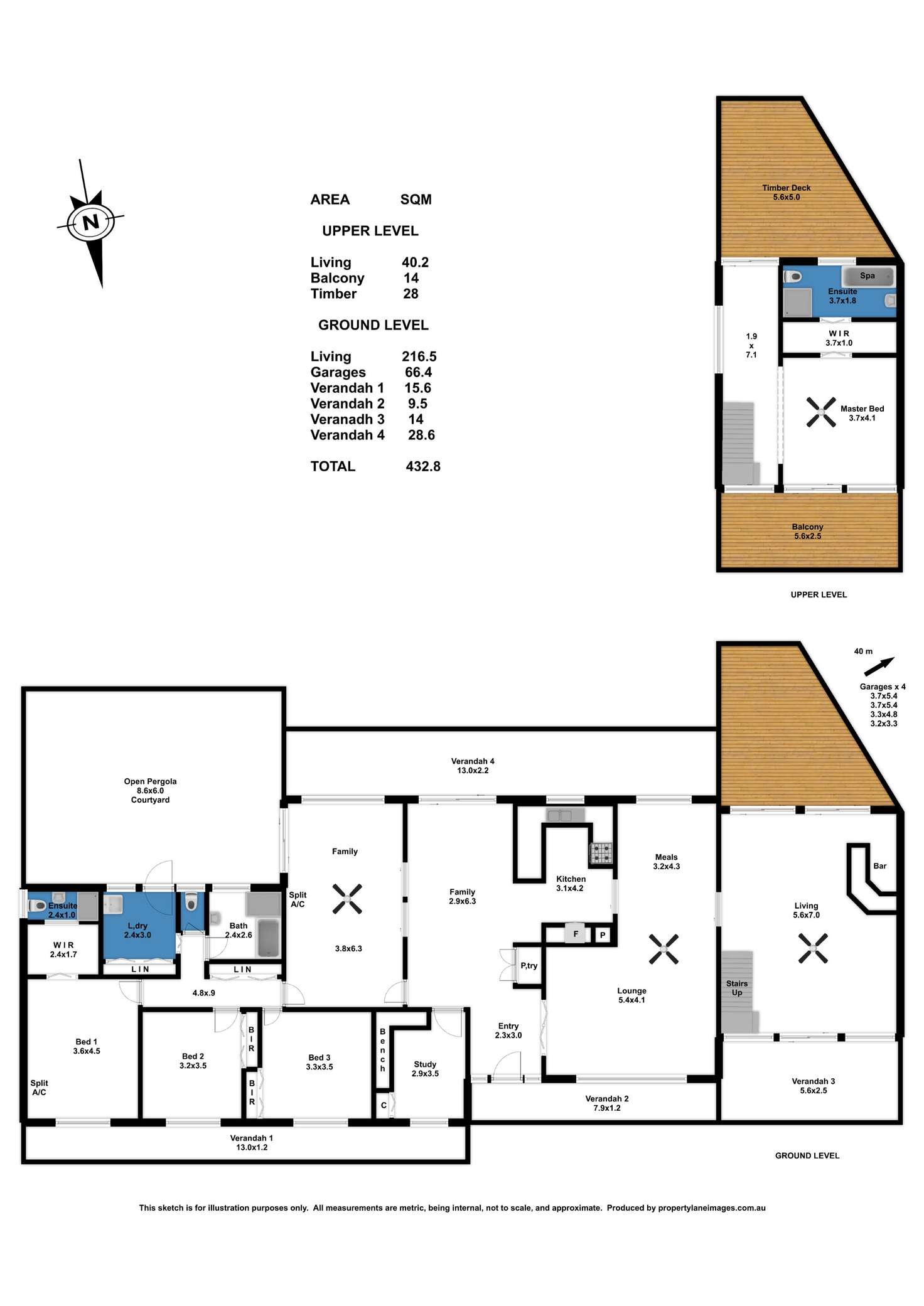 Floorplan of Homely house listing, 45 Jeffrey Street, Nairne SA 5252