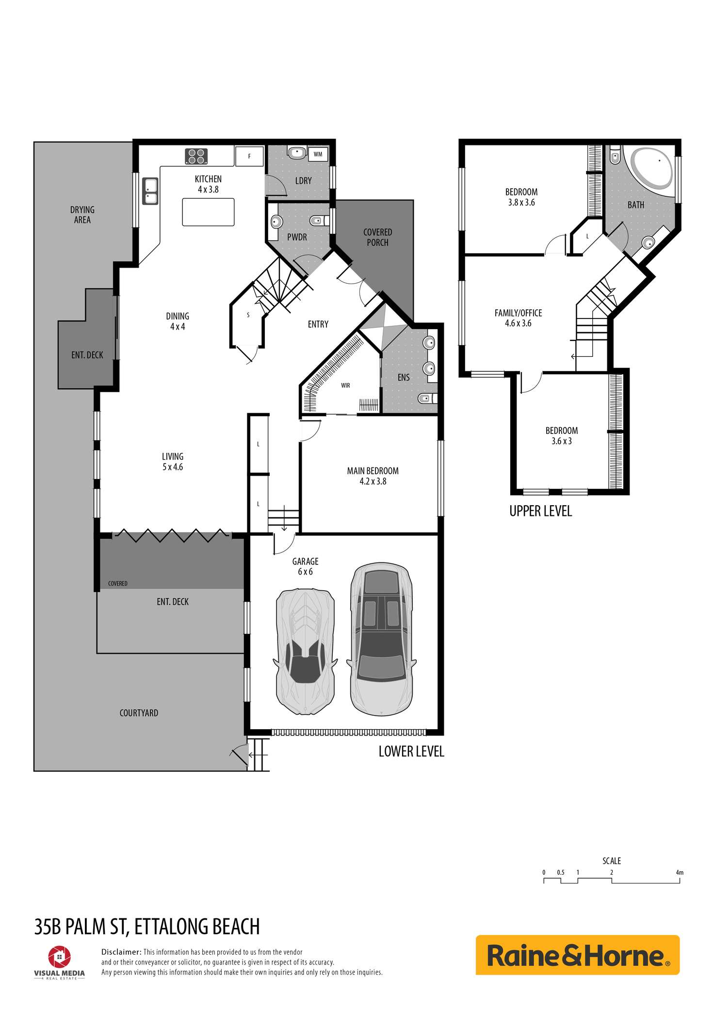 Floorplan of Homely townhouse listing, 2/35 Palm Street, Ettalong Beach NSW 2257