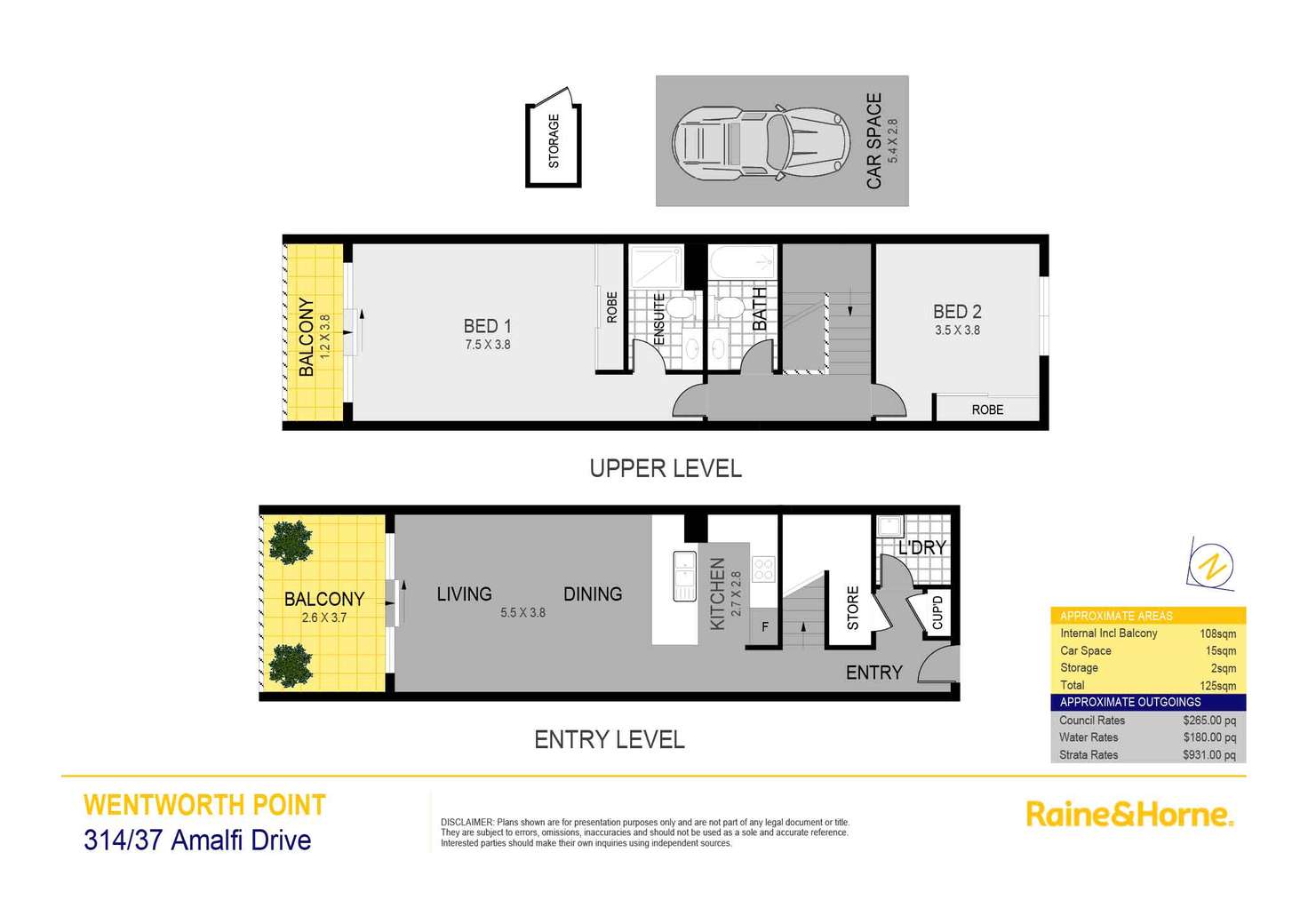 Floorplan of Homely apartment listing, 314/37 Amalfi Drive, Wentworth Point NSW 2127
