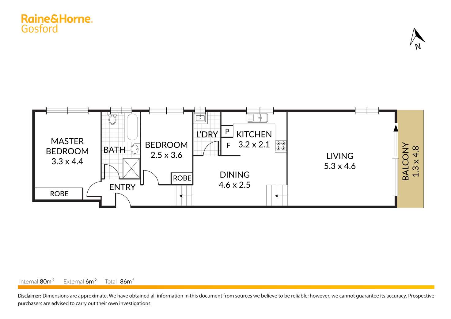 Floorplan of Homely unit listing, 2/100 John Whiteway Drive, Gosford NSW 2250