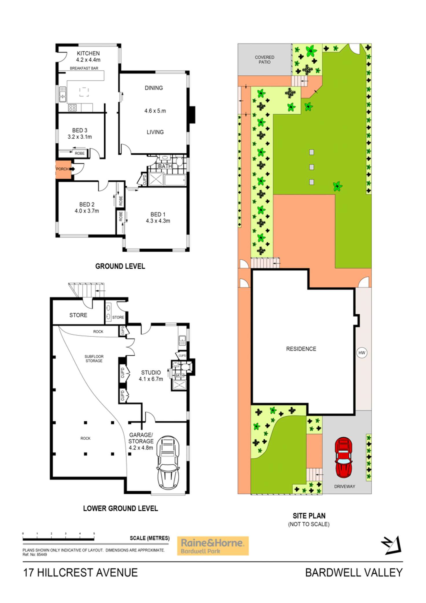 Floorplan of Homely house listing, 17 Hillcrest Avenue, Bardwell Valley NSW 2207