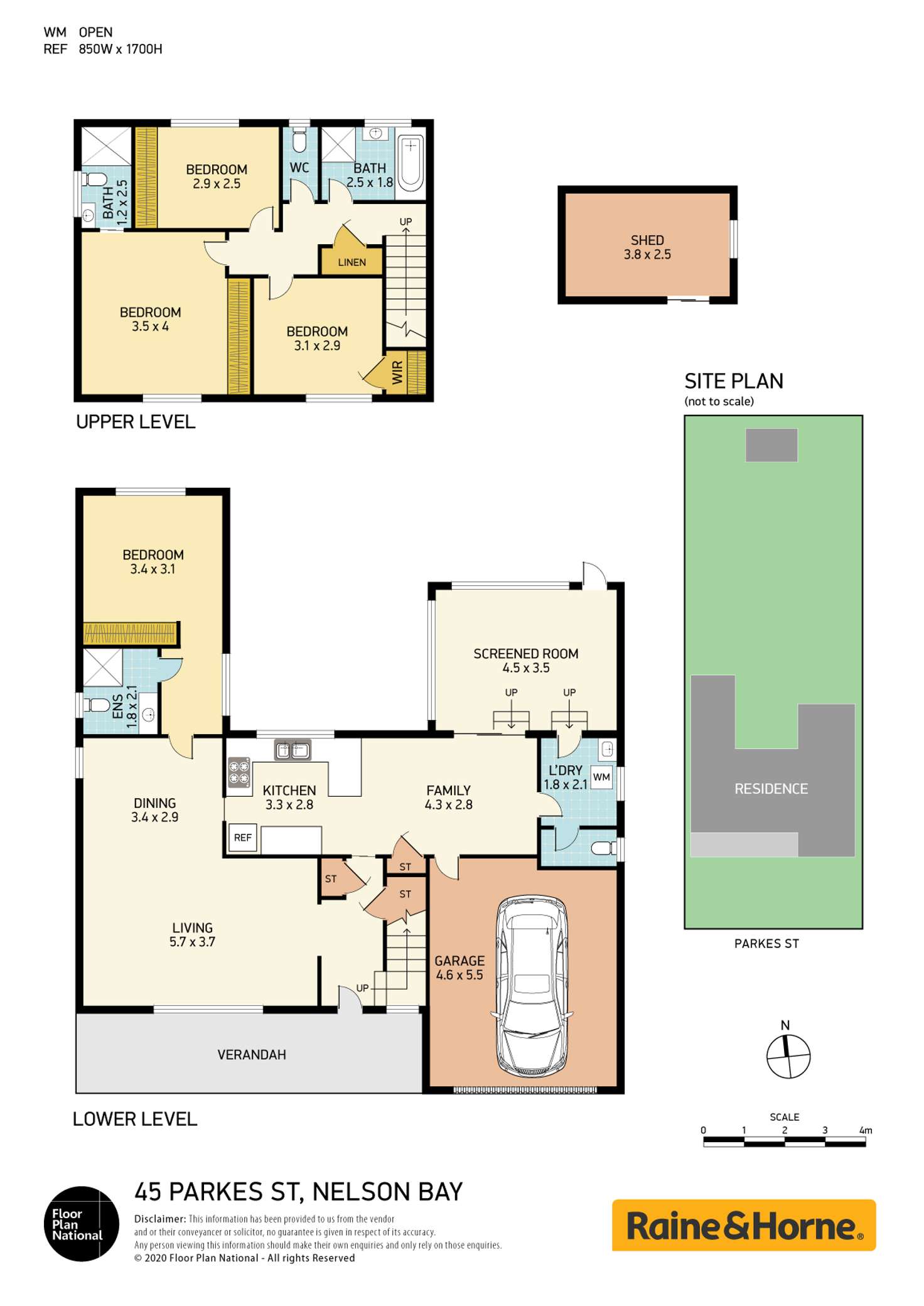Floorplan of Homely house listing, 45 Parkes Street, Nelson Bay NSW 2315