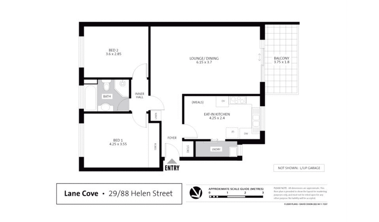 Floorplan of Homely apartment listing, 29/88-96 Helen Street, Lane Cove NSW 2066