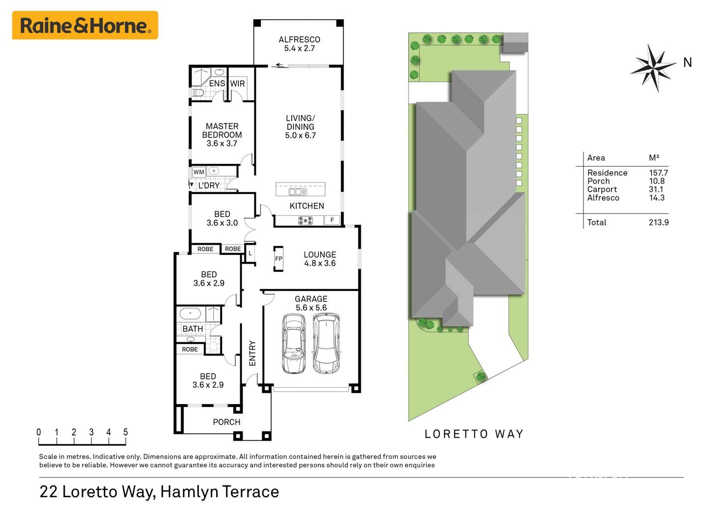 Floorplan of Homely house listing, 22 Loretto Way, Hamlyn Terrace NSW 2259