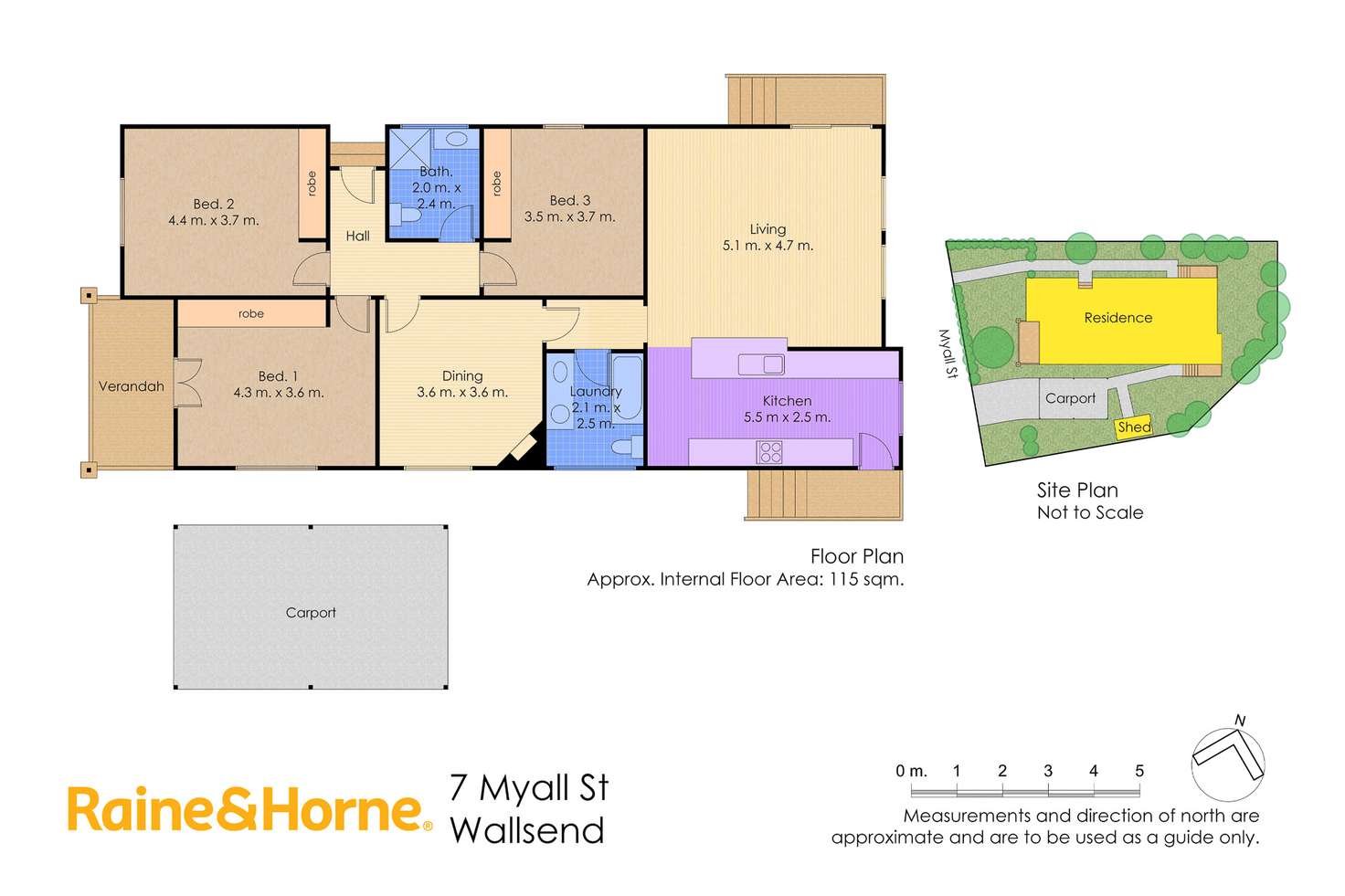 Floorplan of Homely house listing, 7 Myall Street, Wallsend NSW 2287