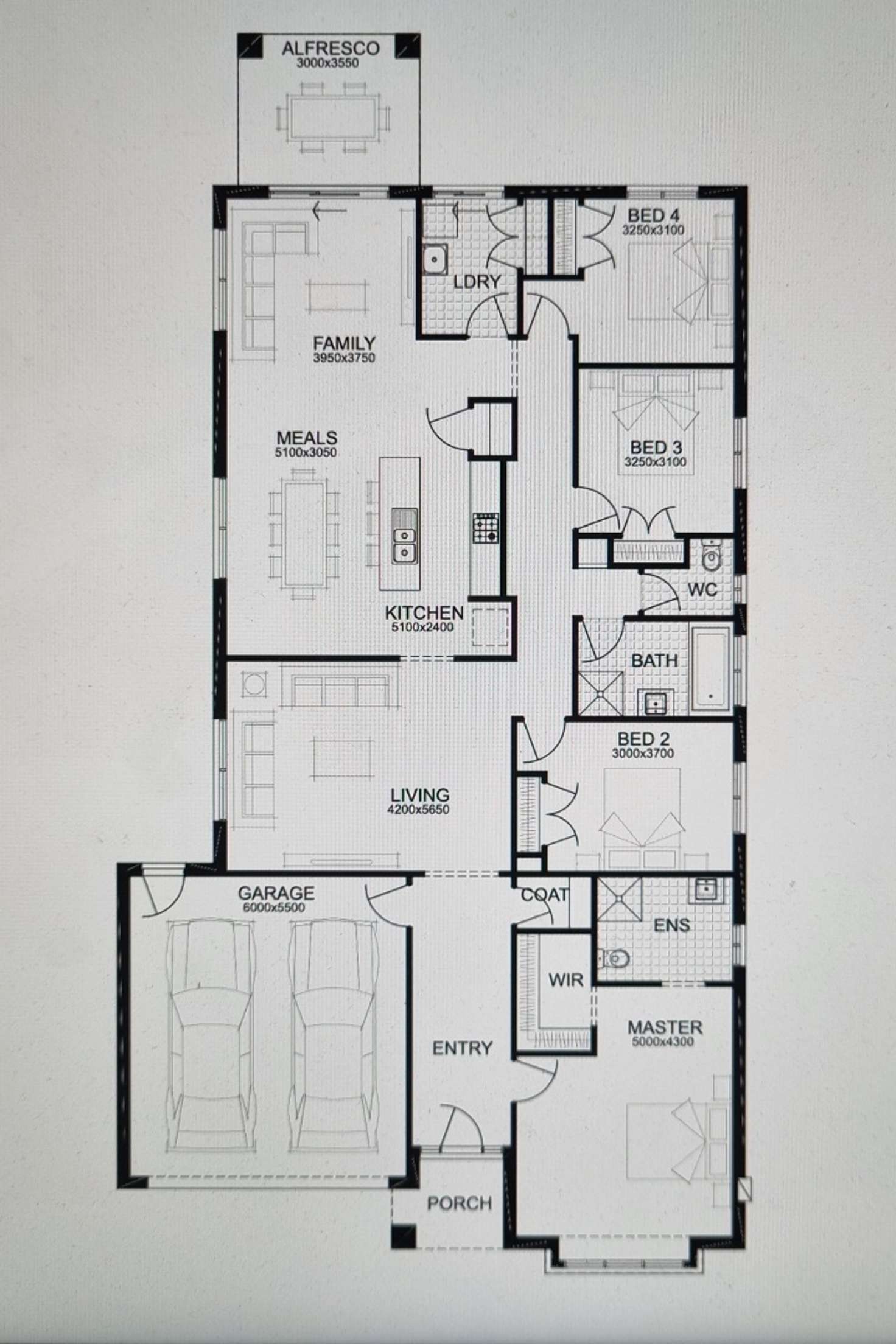 Floorplan of Homely house listing, 2 Trevaskis Street, Sunbury VIC 3429